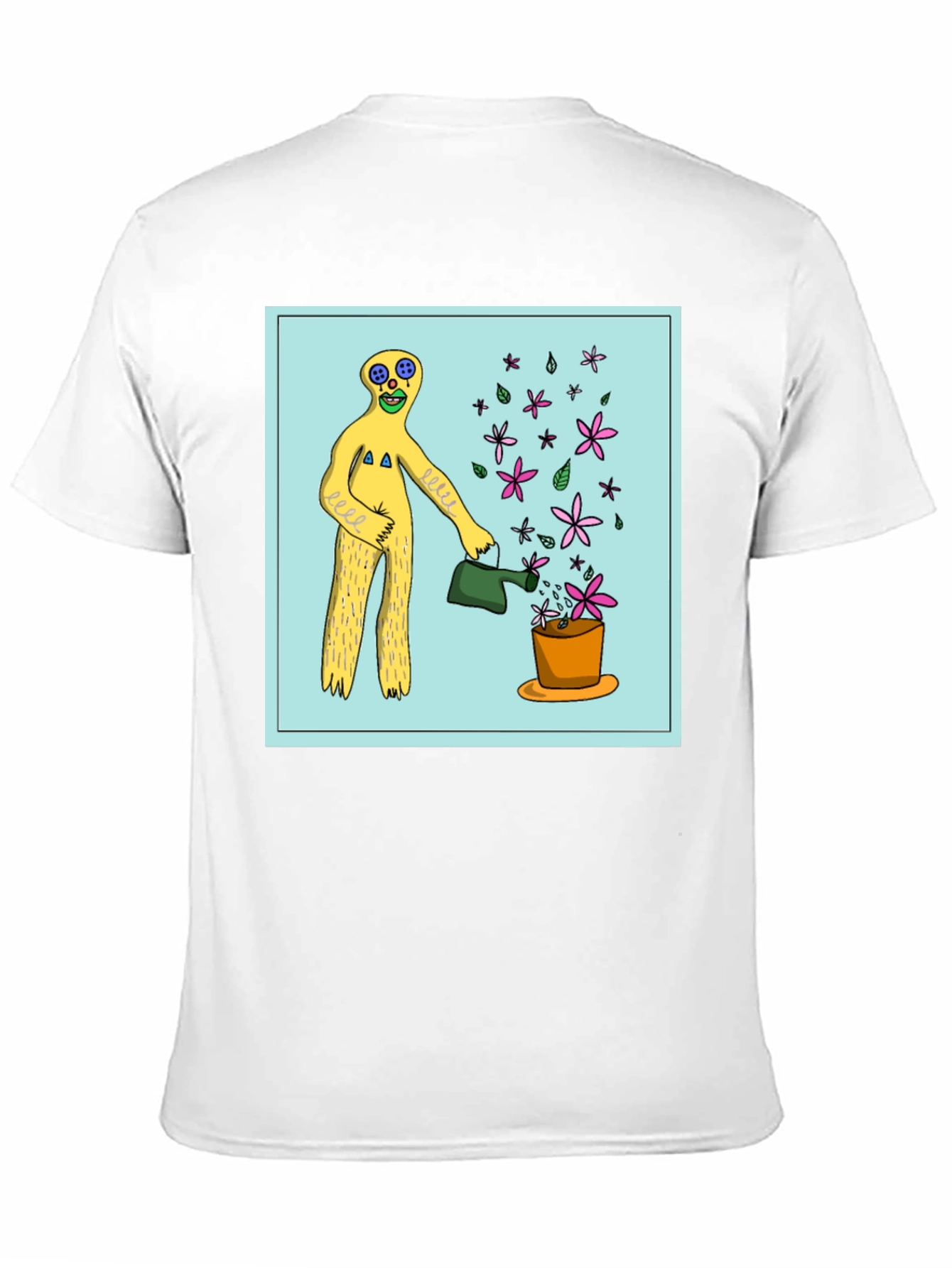 Surreal Gardener Graphic T-Shirt - Black