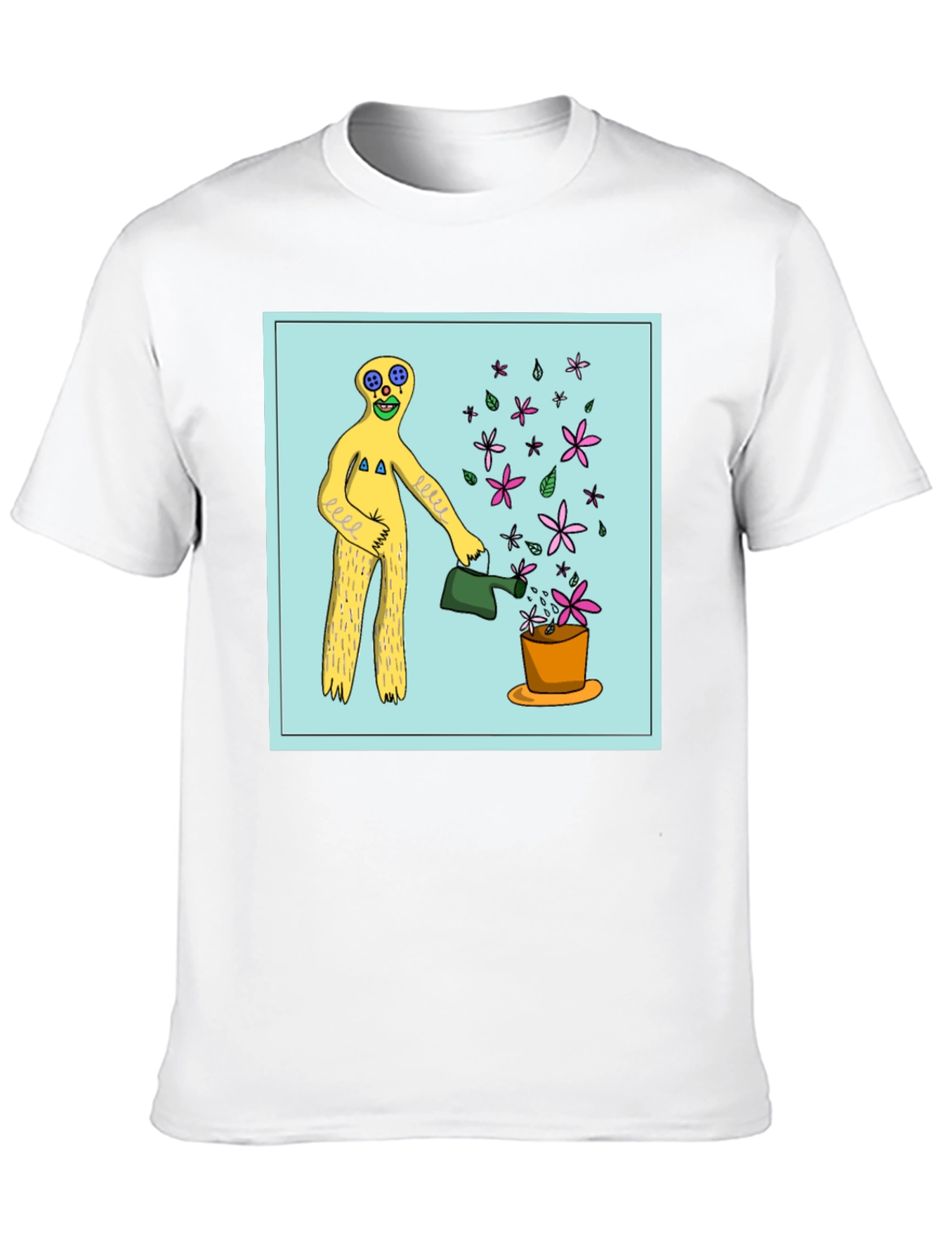 Surreal Gardener Graphic T-Shirt - Black