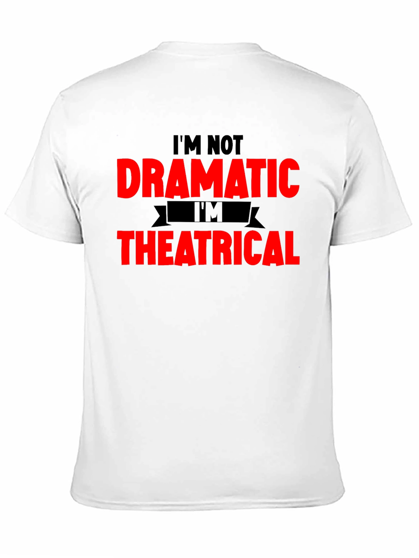 Dramatic Theatrical Graphic T-Shirt