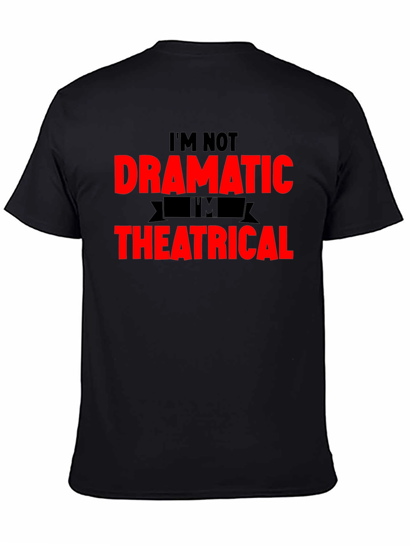 Dramatic Theatrical Graphic T-Shirt