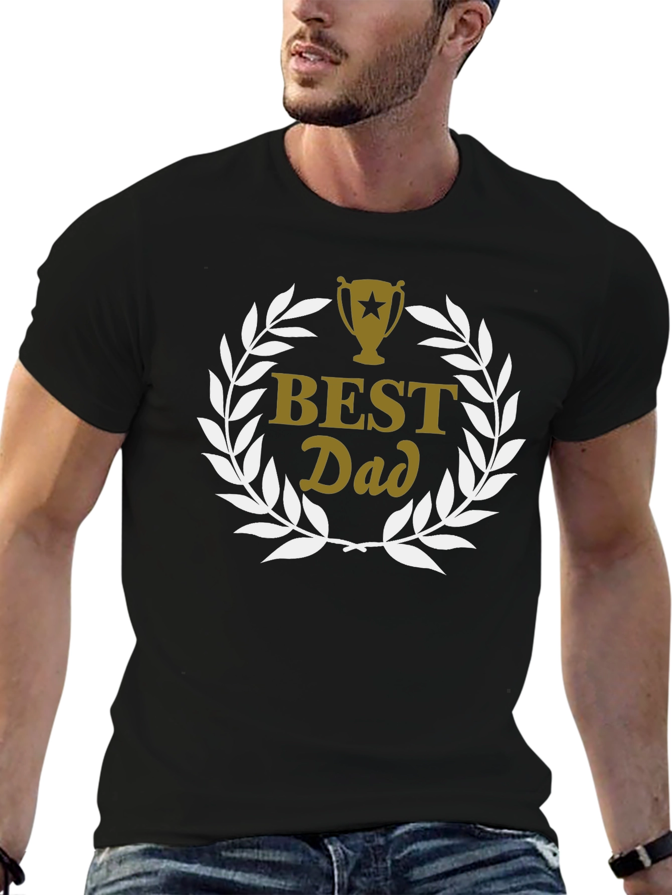 Best Dad Ever Graphic Tee - Fathers Day Gift