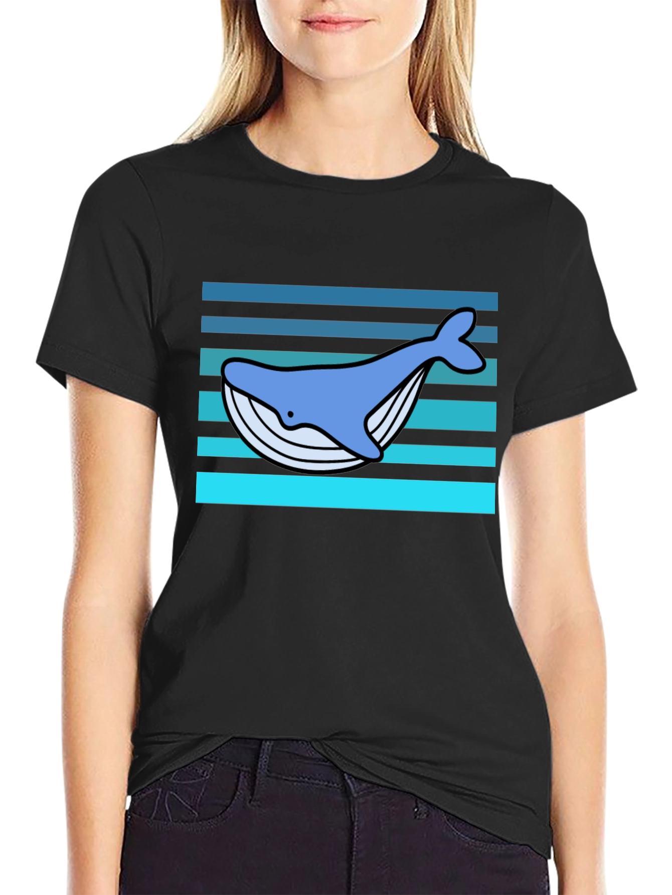 Whale Graphic T-Shirt - Ocean Lover Tee