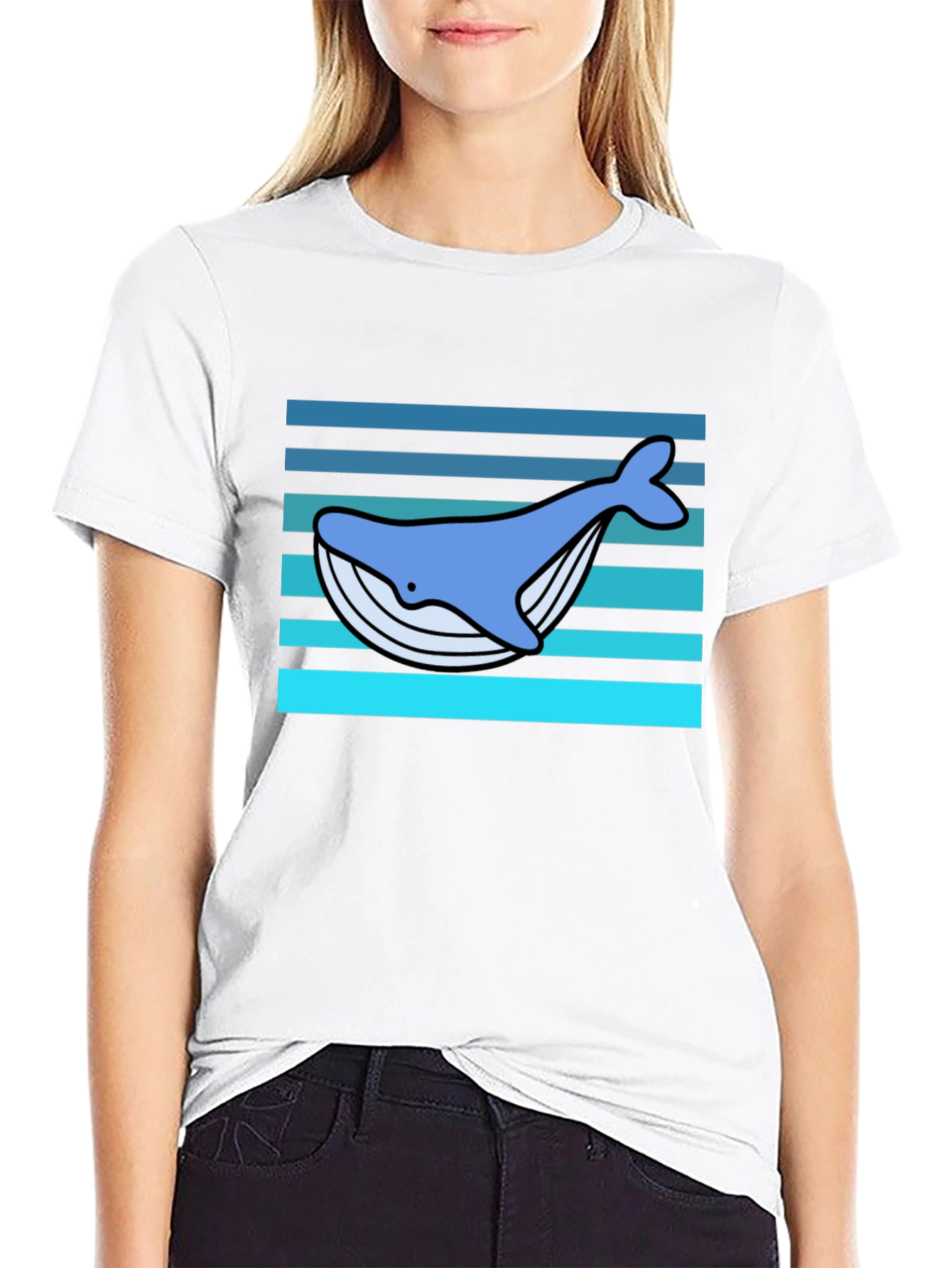 Whale Graphic T-Shirt - Ocean Lover Tee