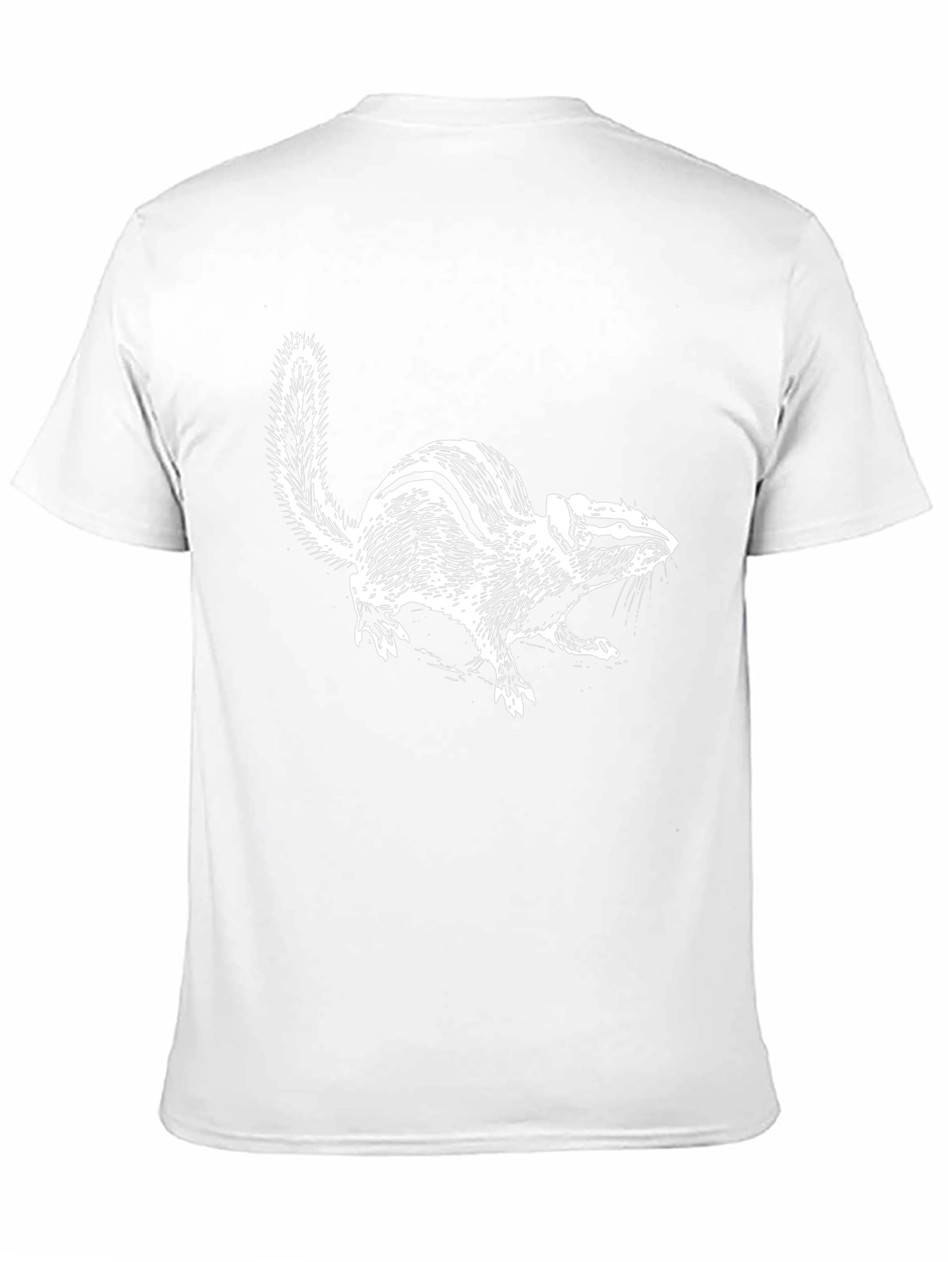 Chipmunk Graphic Tee - Cool Animal Shirt