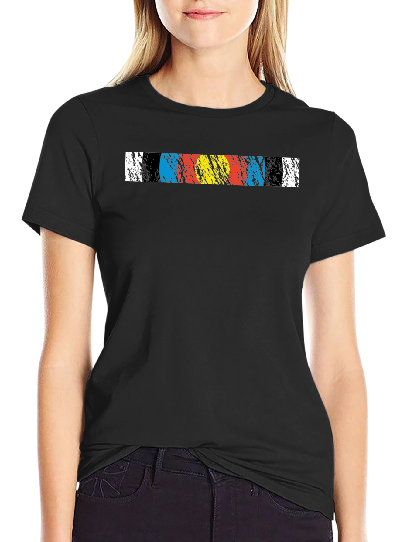 Retro Target Graphic Tee - Archery Design