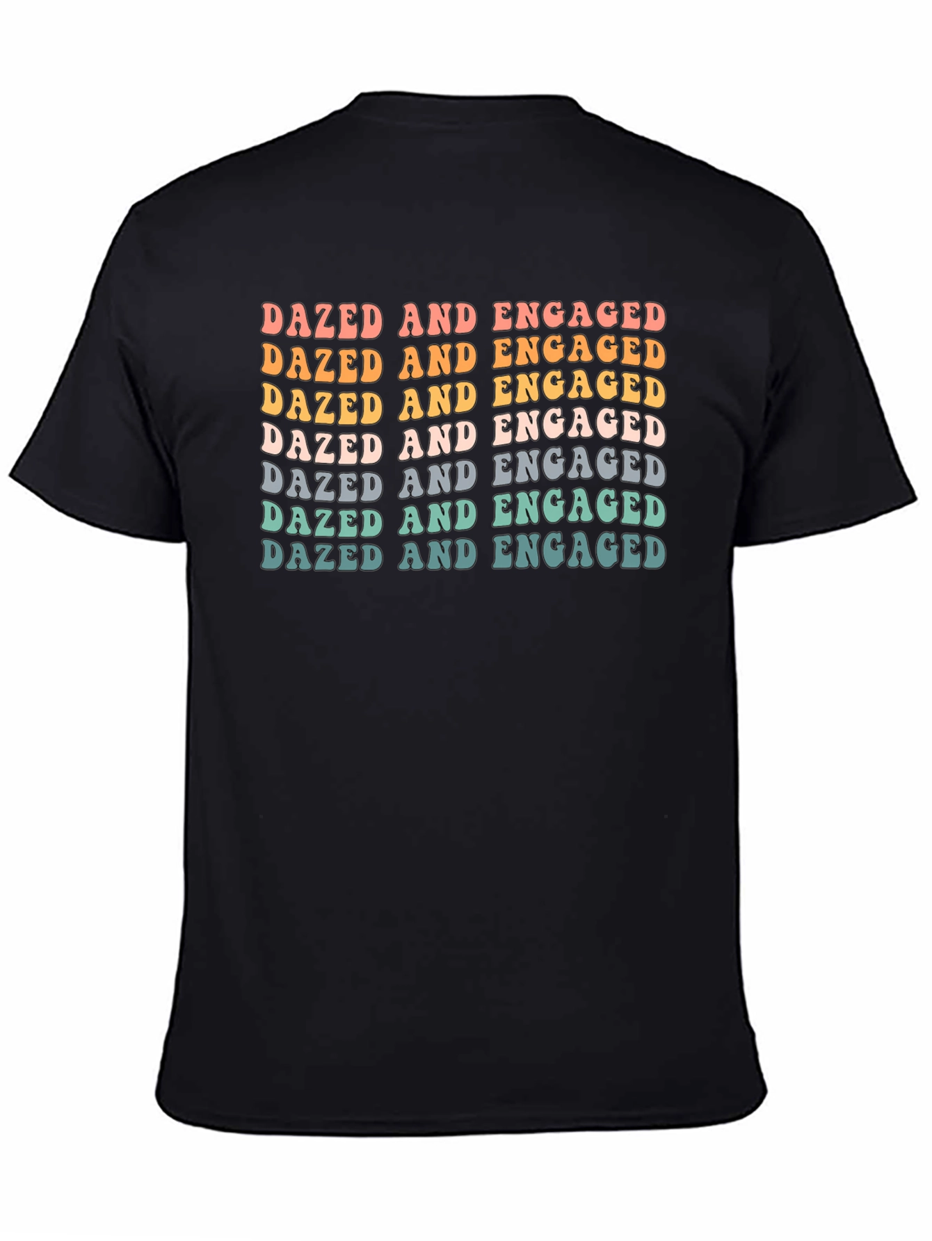 Dazed and Engaged Graphic Tee - Retro Style