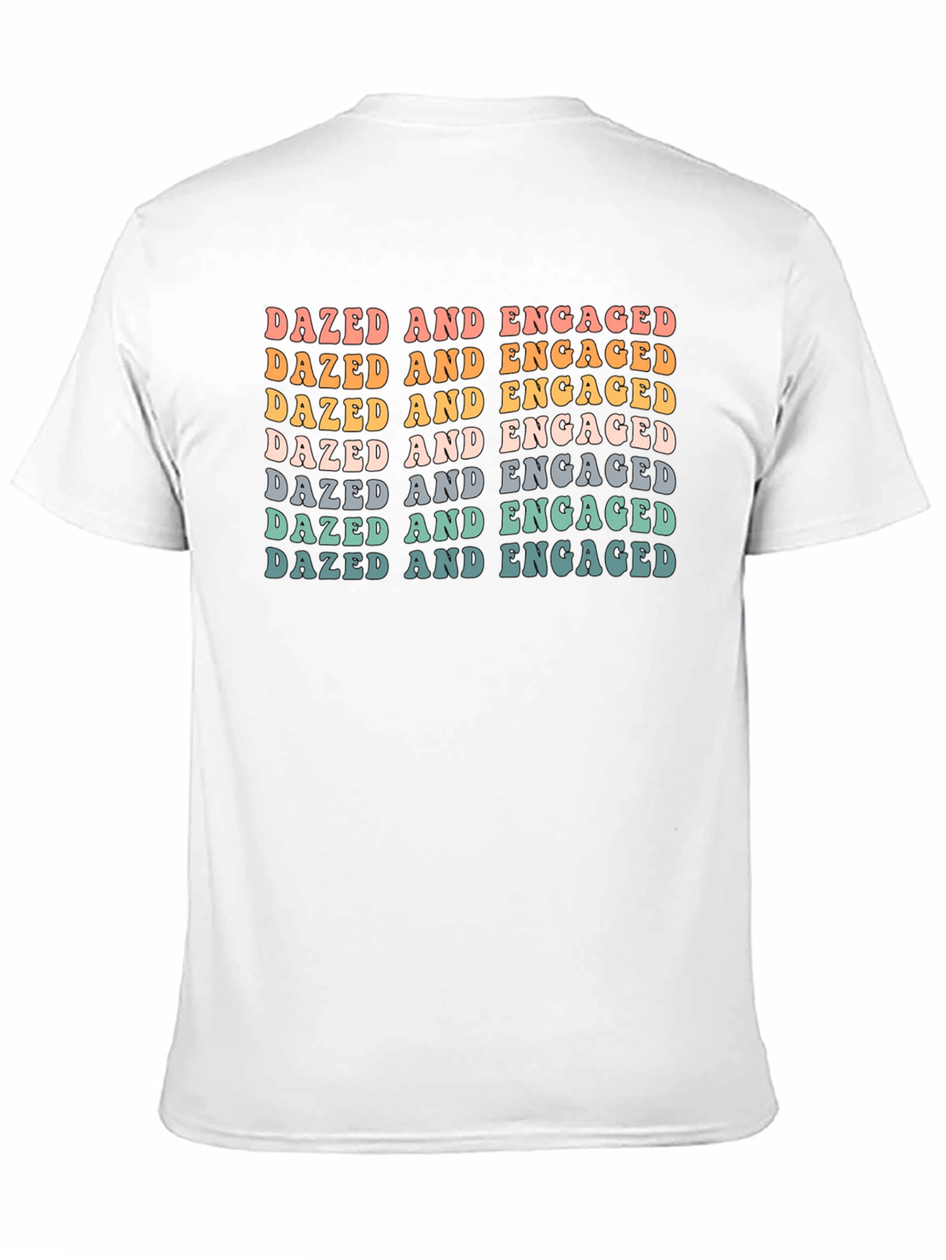 Dazed and Engaged Graphic Tee - Retro Style