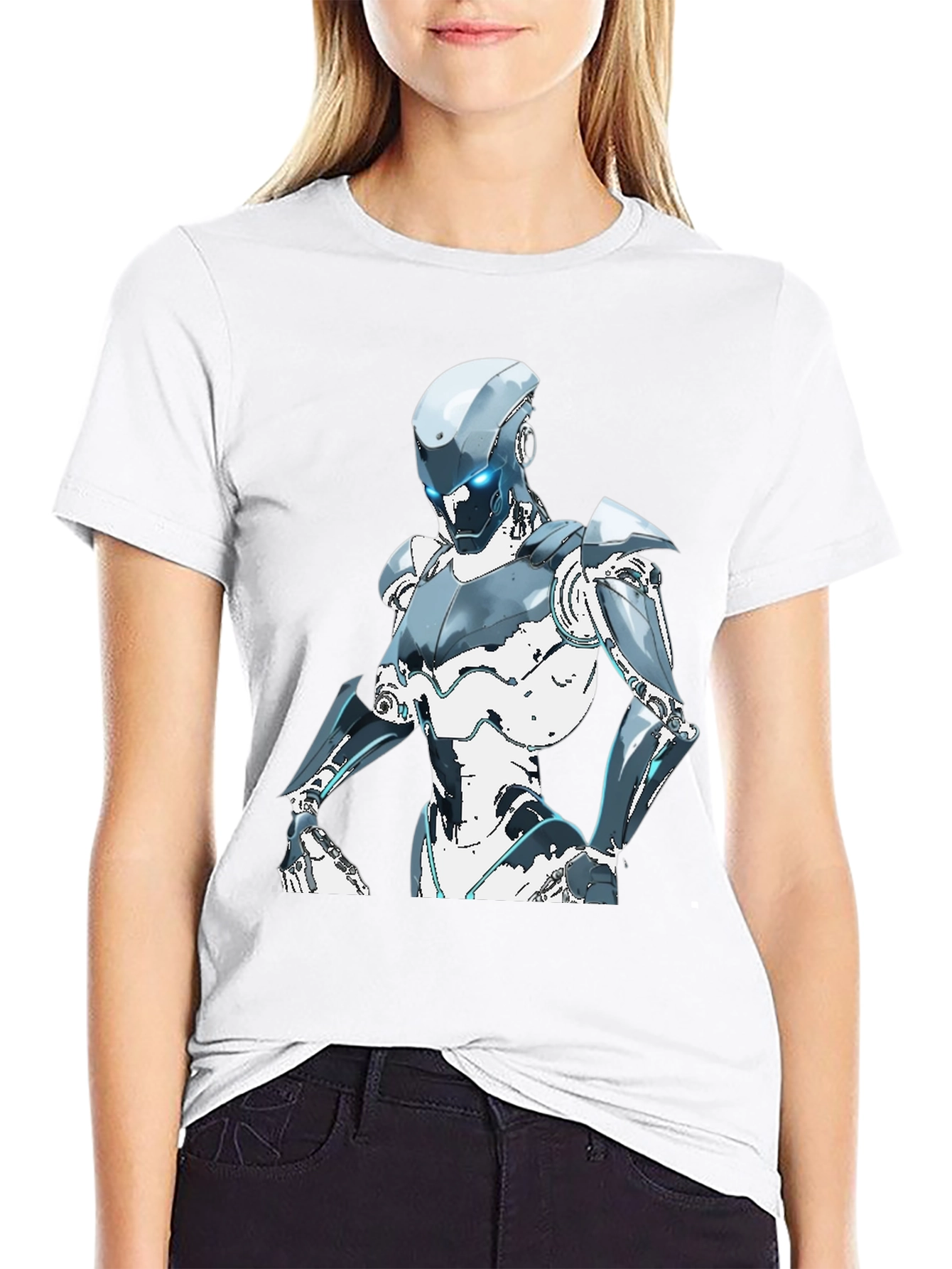Robot T-Shirt - Sci-Fi Style Graphic Tee