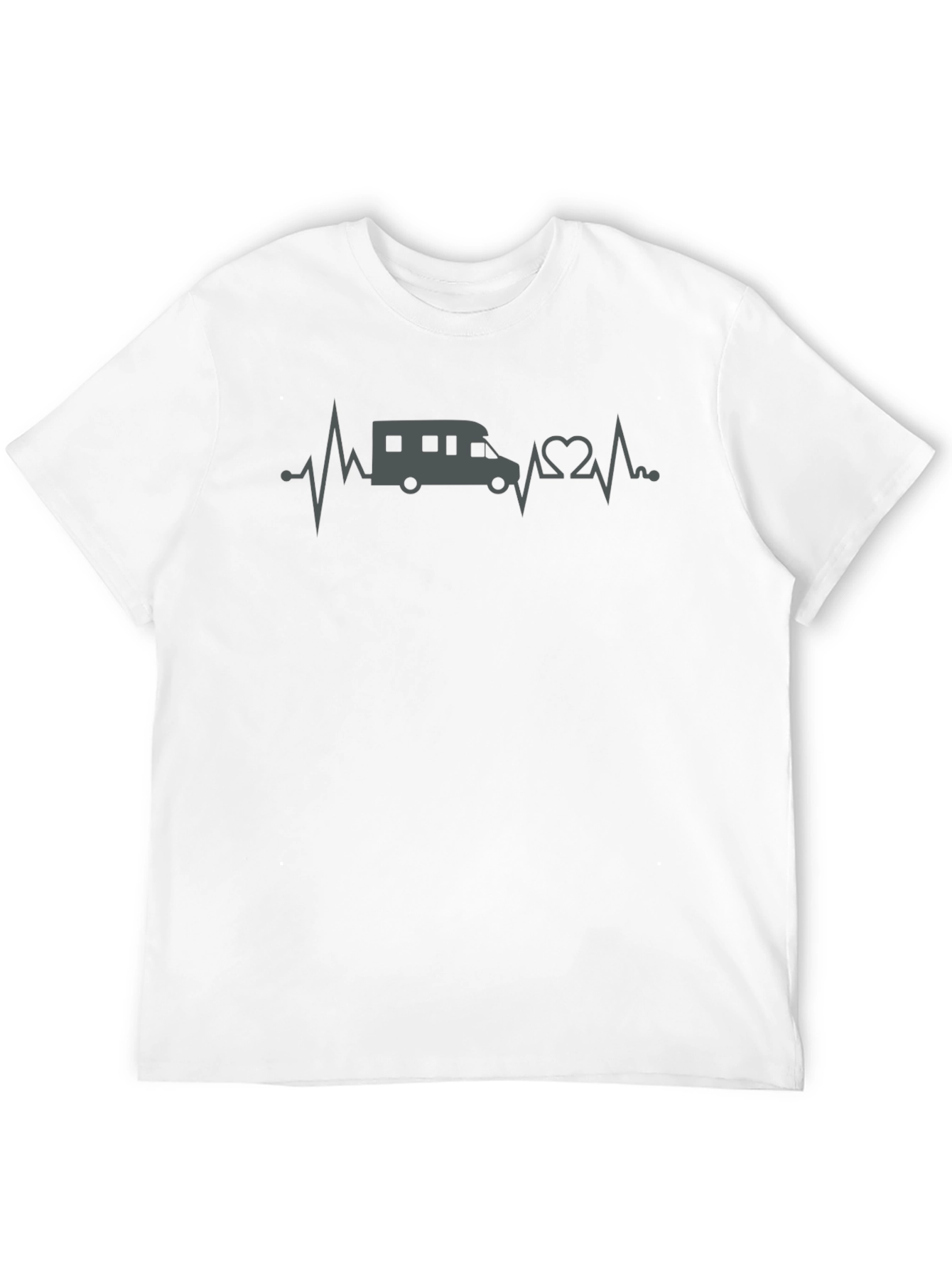 RV Heartbeat T-Shirt - Camper Van Life Tee