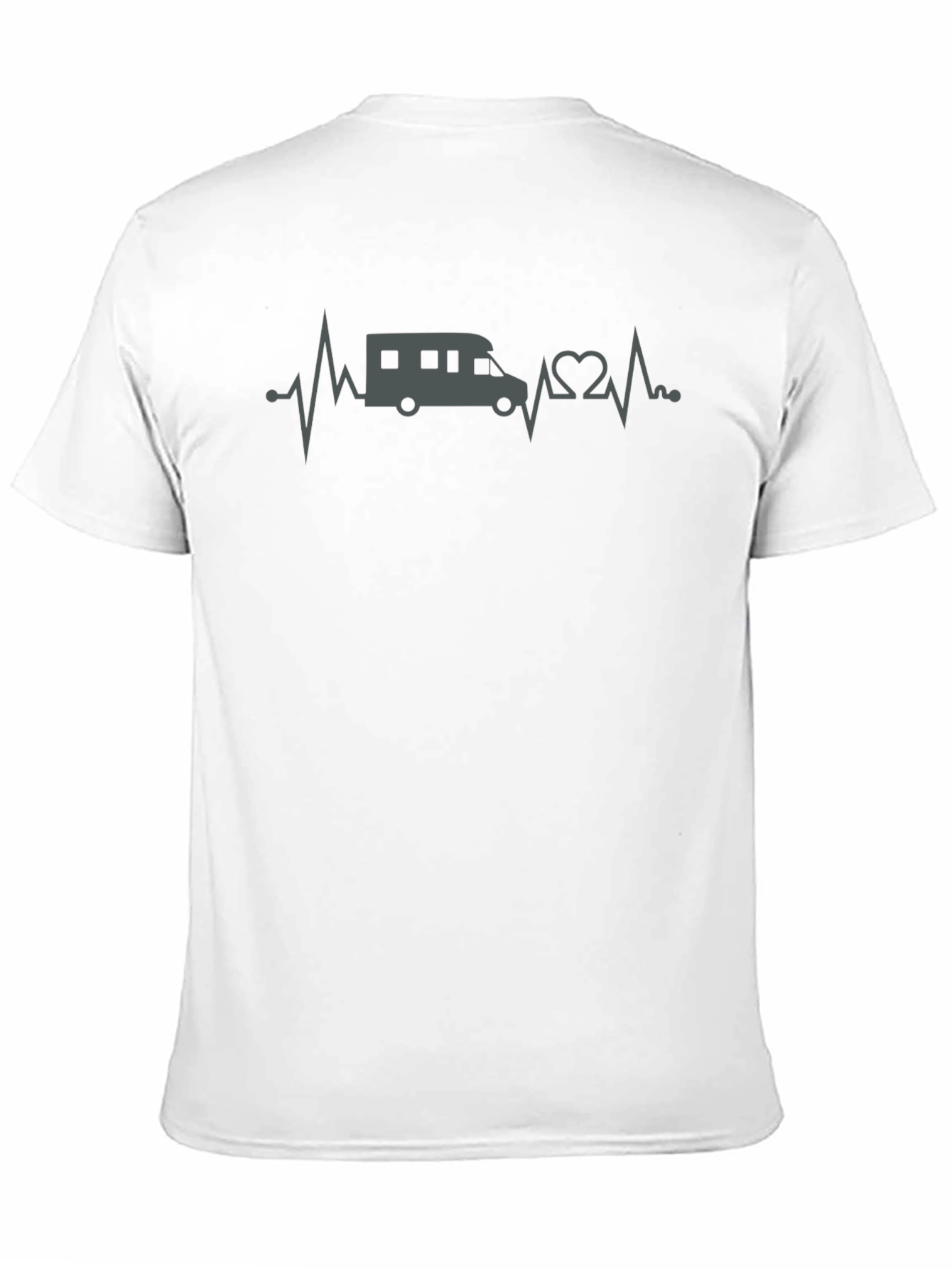 RV Heartbeat T-Shirt - Camper Van Life Tee