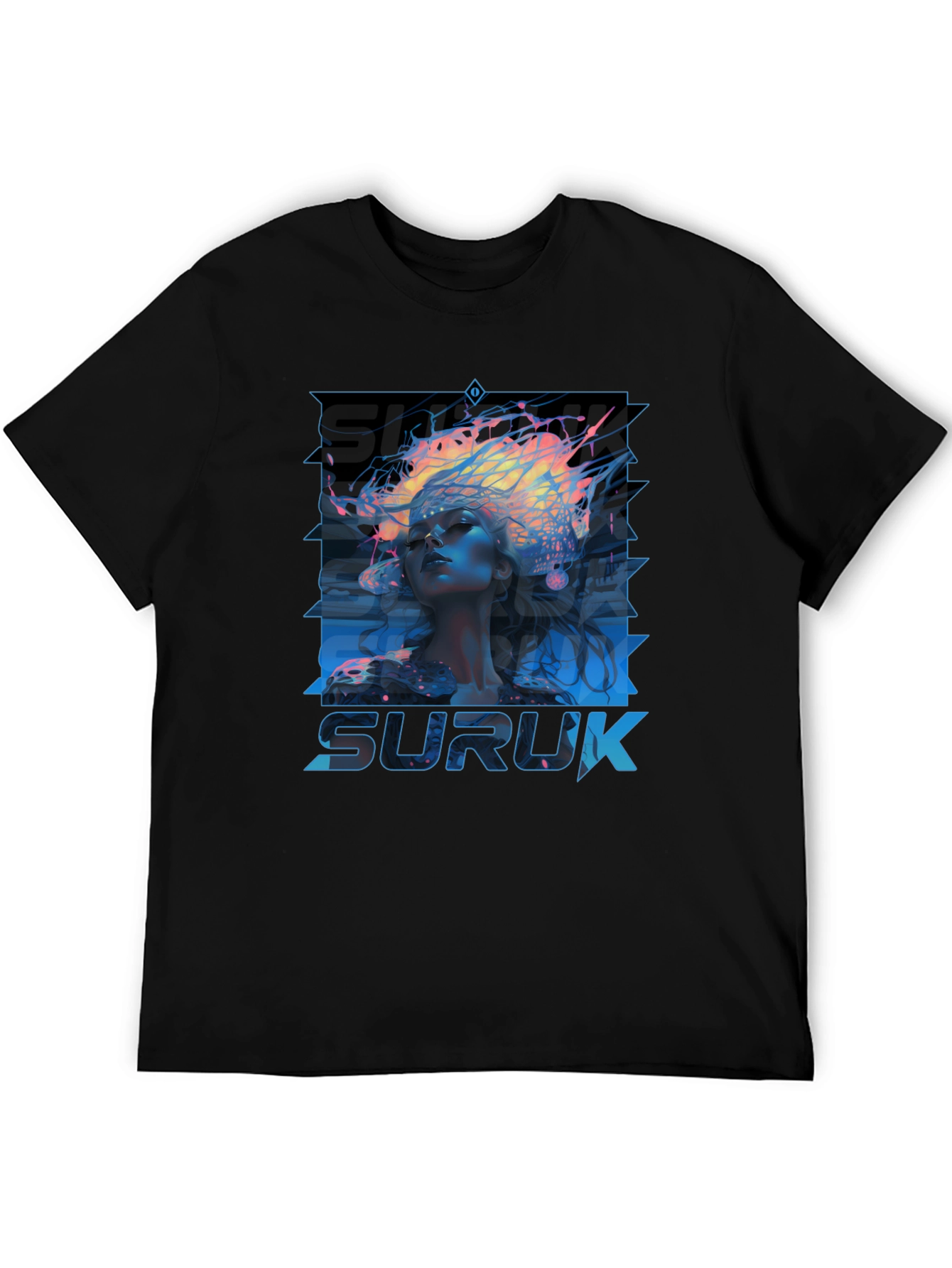 Suruk Graphic T-Shirt - Black