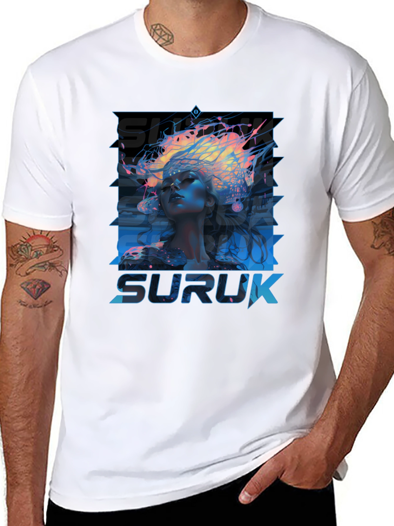 Suruk Graphic T-Shirt - Black