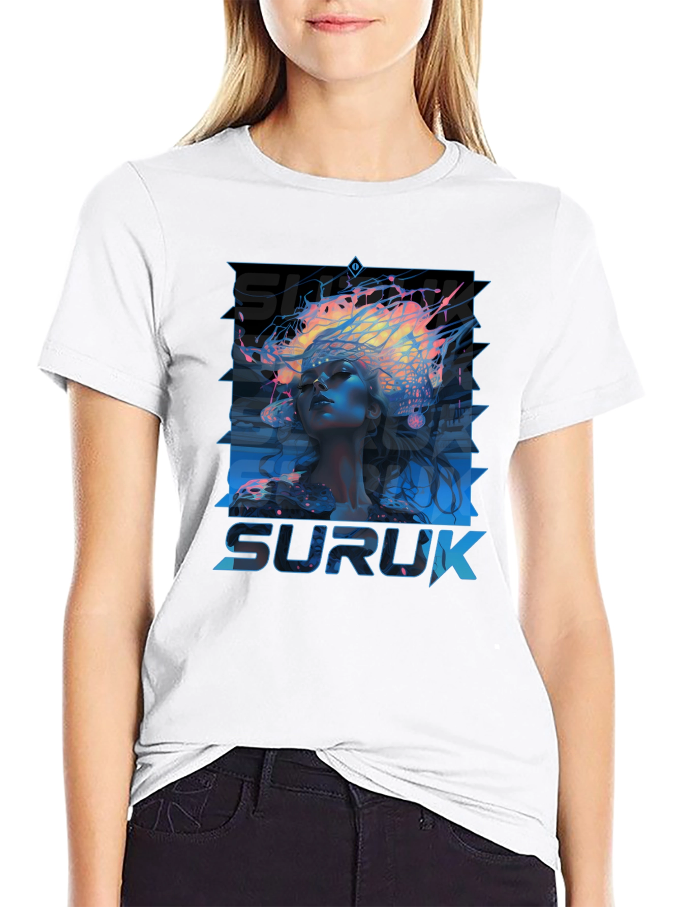 Suruk Graphic T-Shirt - Black
