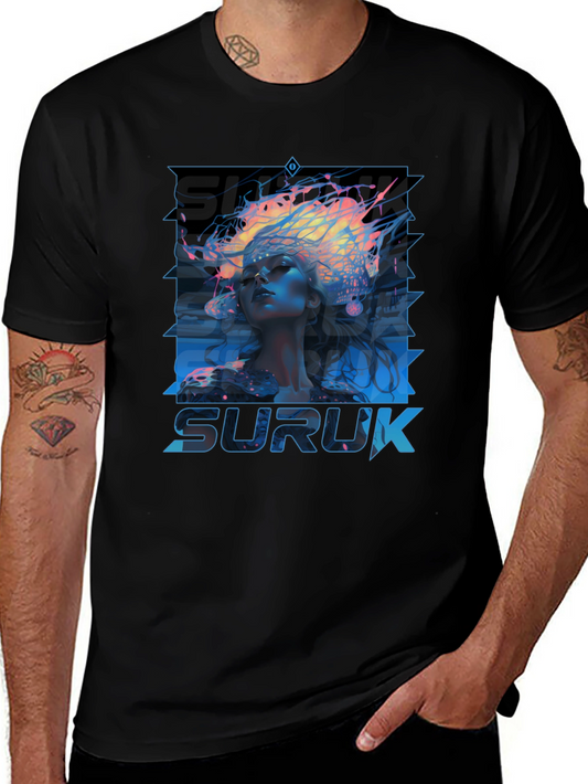 Suruk Graphic T-Shirt - Black