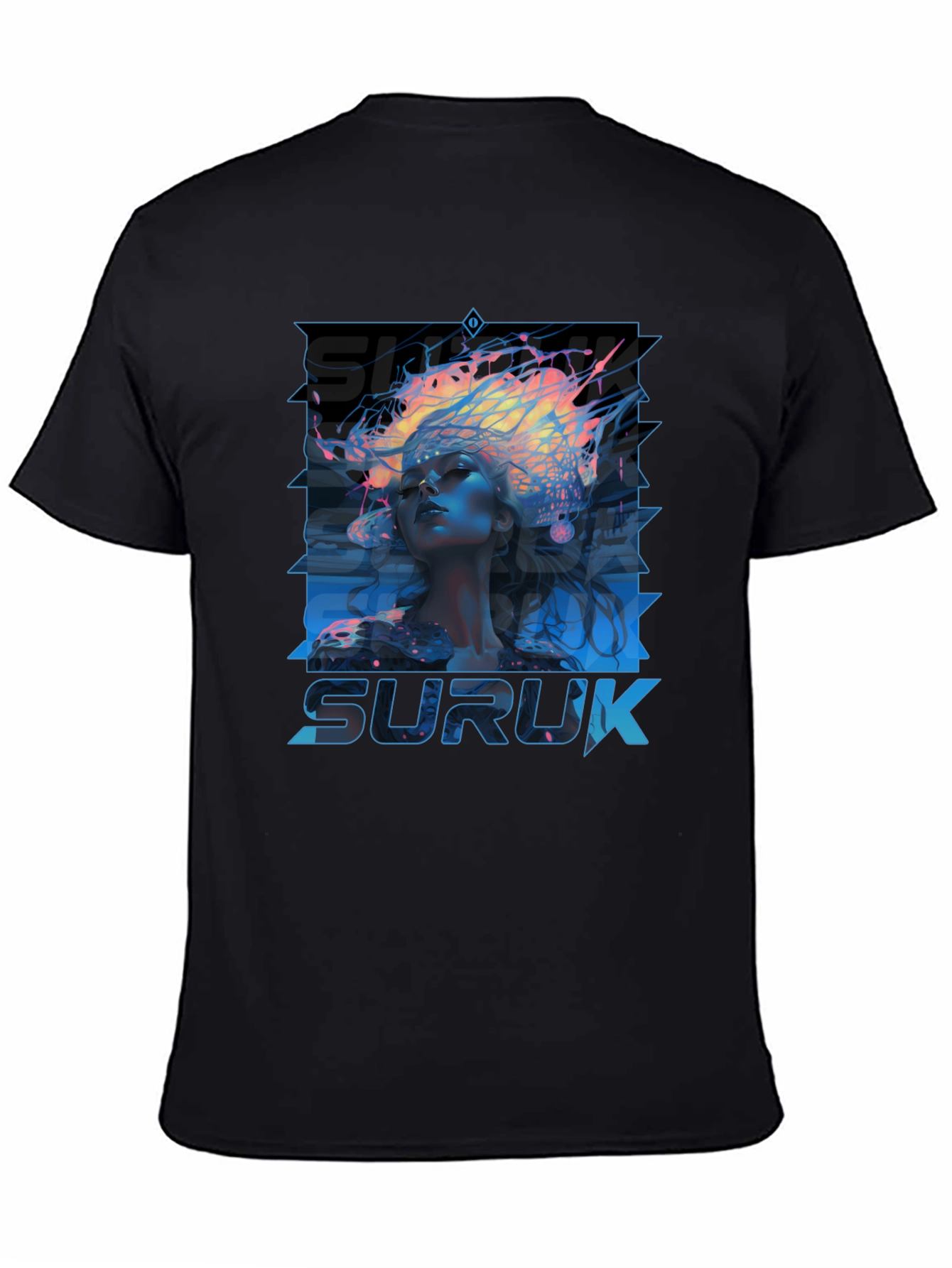 Suruk Graphic T-Shirt - Black