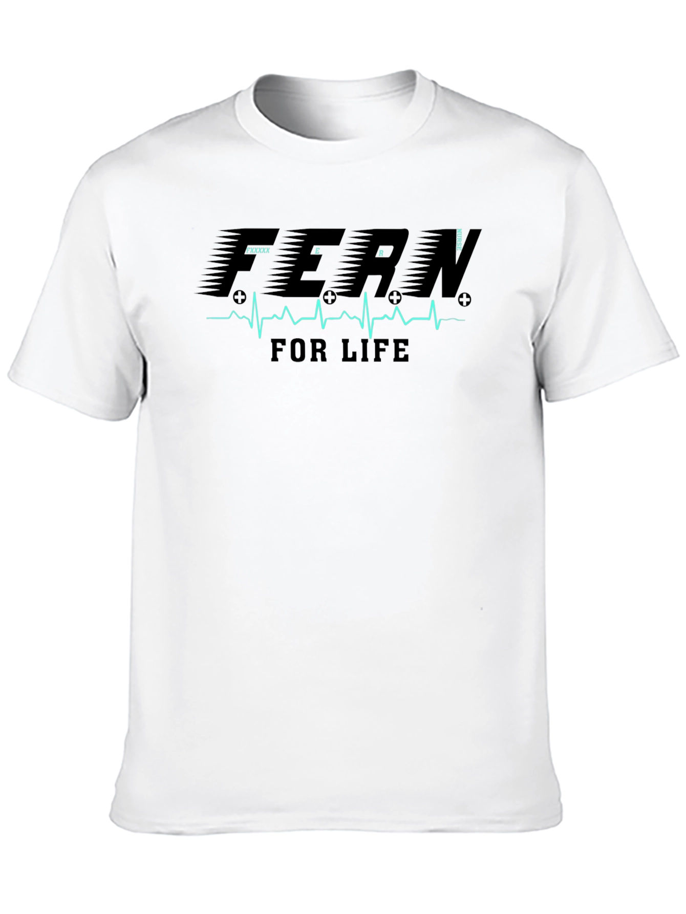 ER Nurse for Life Black T-Shirt