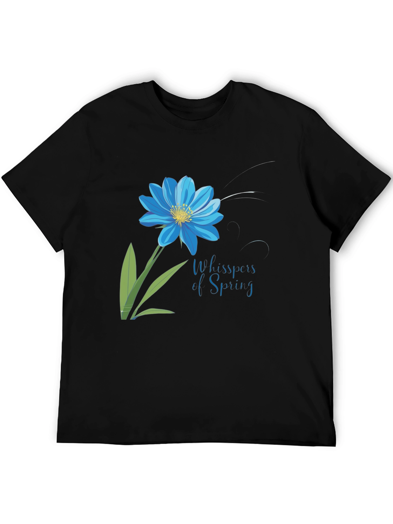 Floral Whispers Spring Graphic T-Shirt