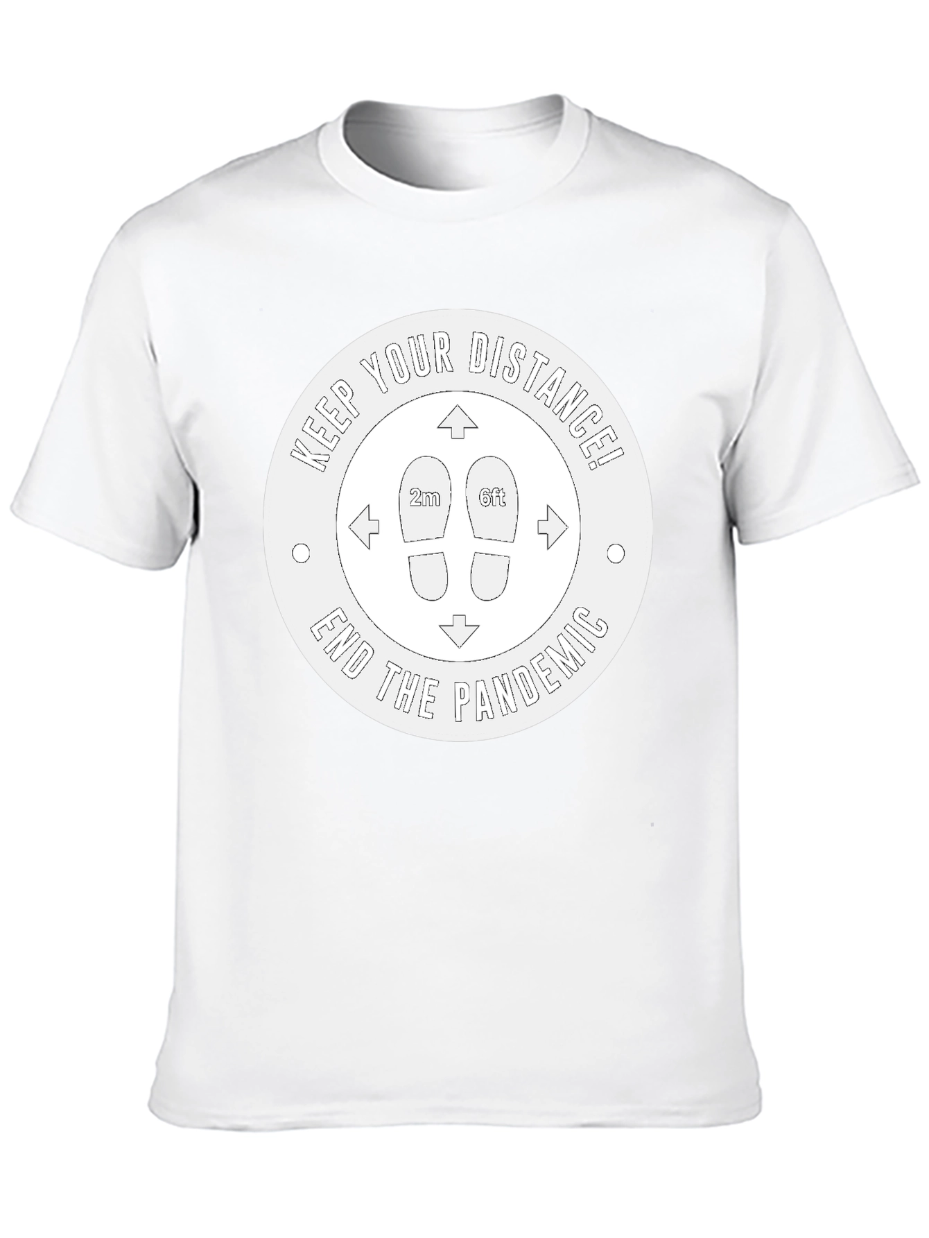 Keep Your Distance Graphic Tee