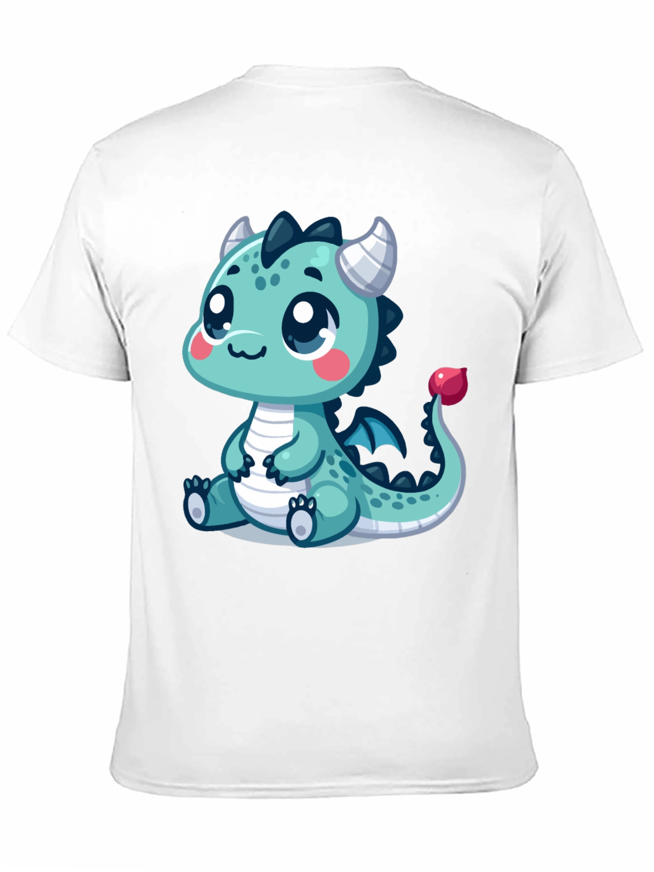 Cute Cartoon Dragon Graphic Tee