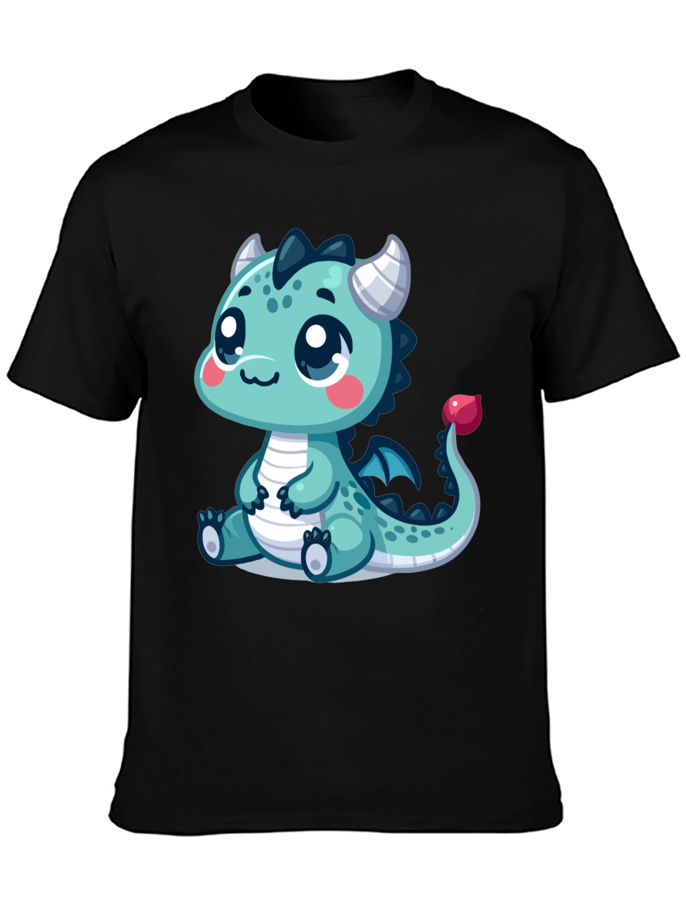Cute Cartoon Dragon Graphic Tee