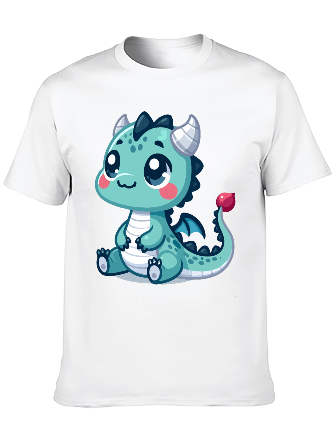 Cute Cartoon Dragon Graphic Tee