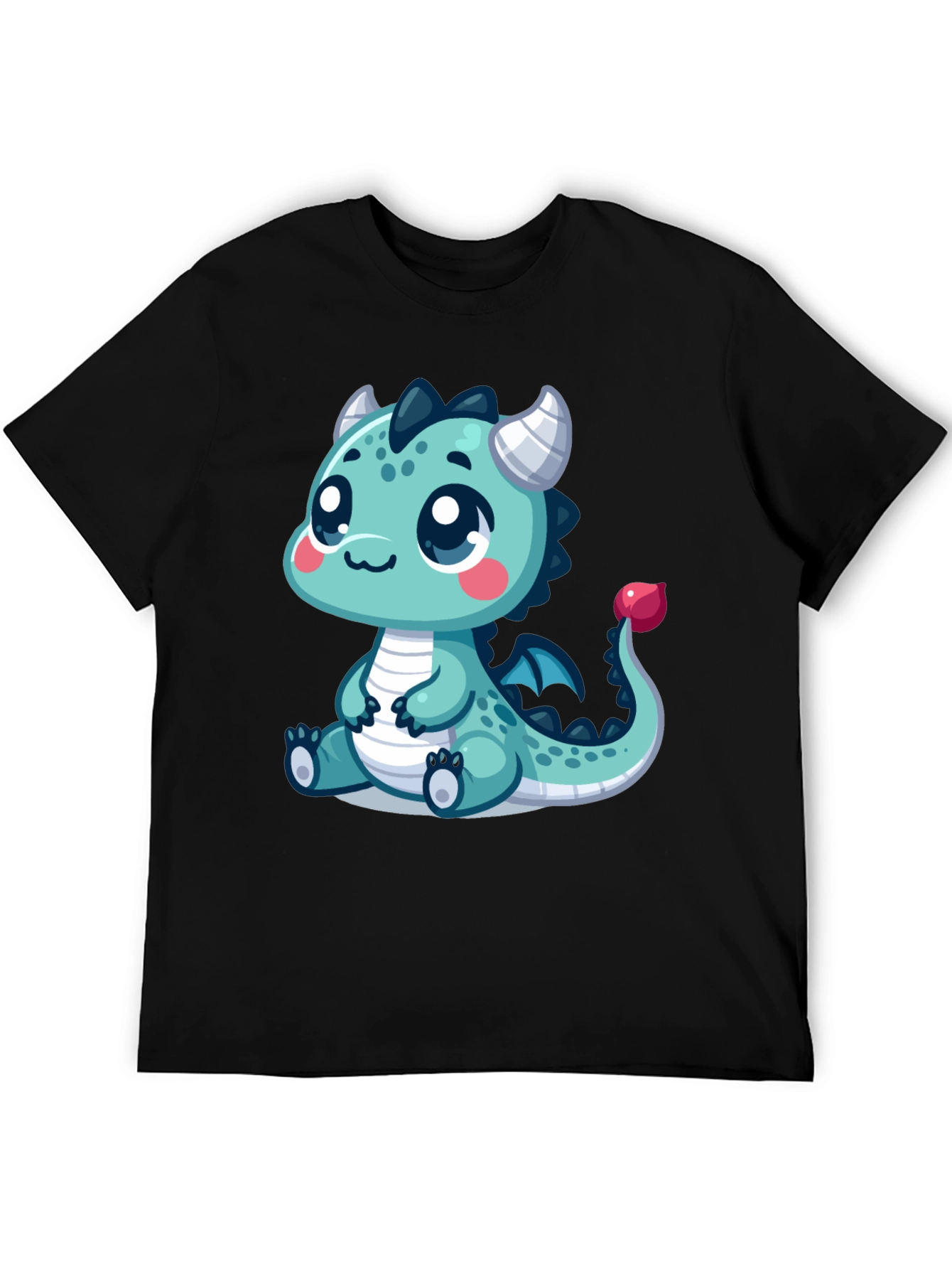 Cute Cartoon Dragon Graphic Tee