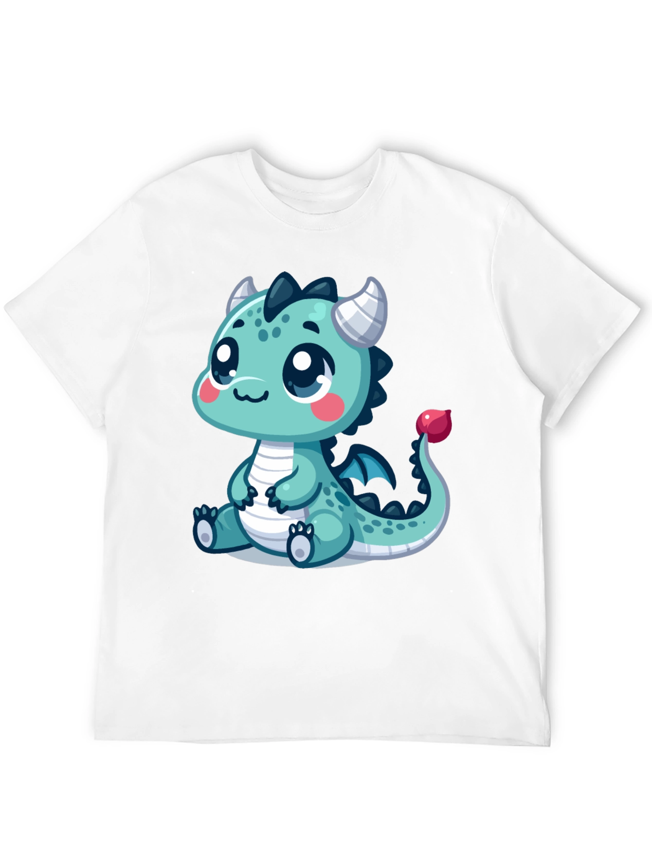 Cute Cartoon Dragon Graphic Tee