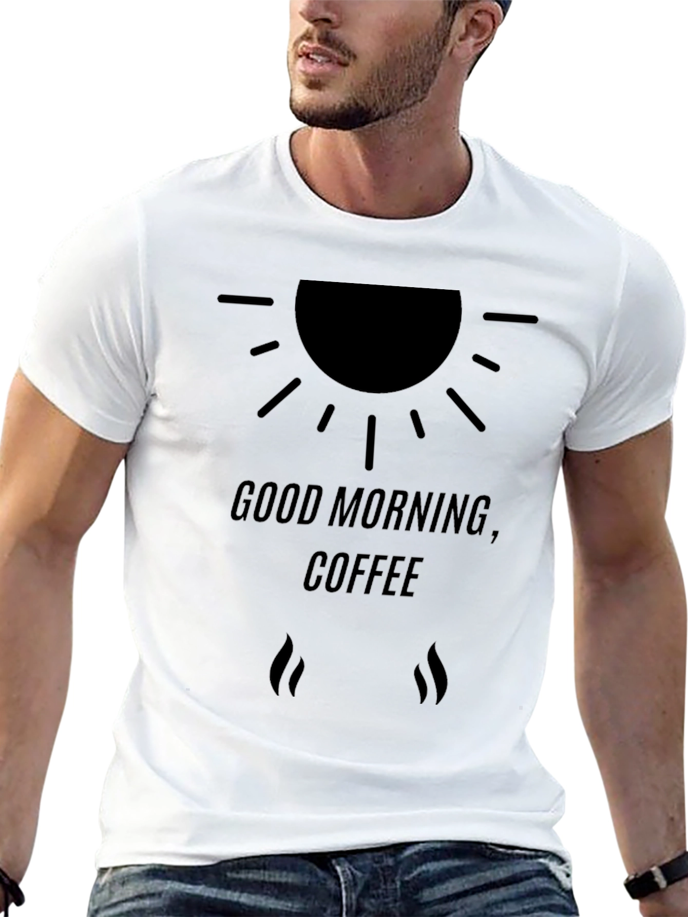 Good Morning Coffee Graphic Tee