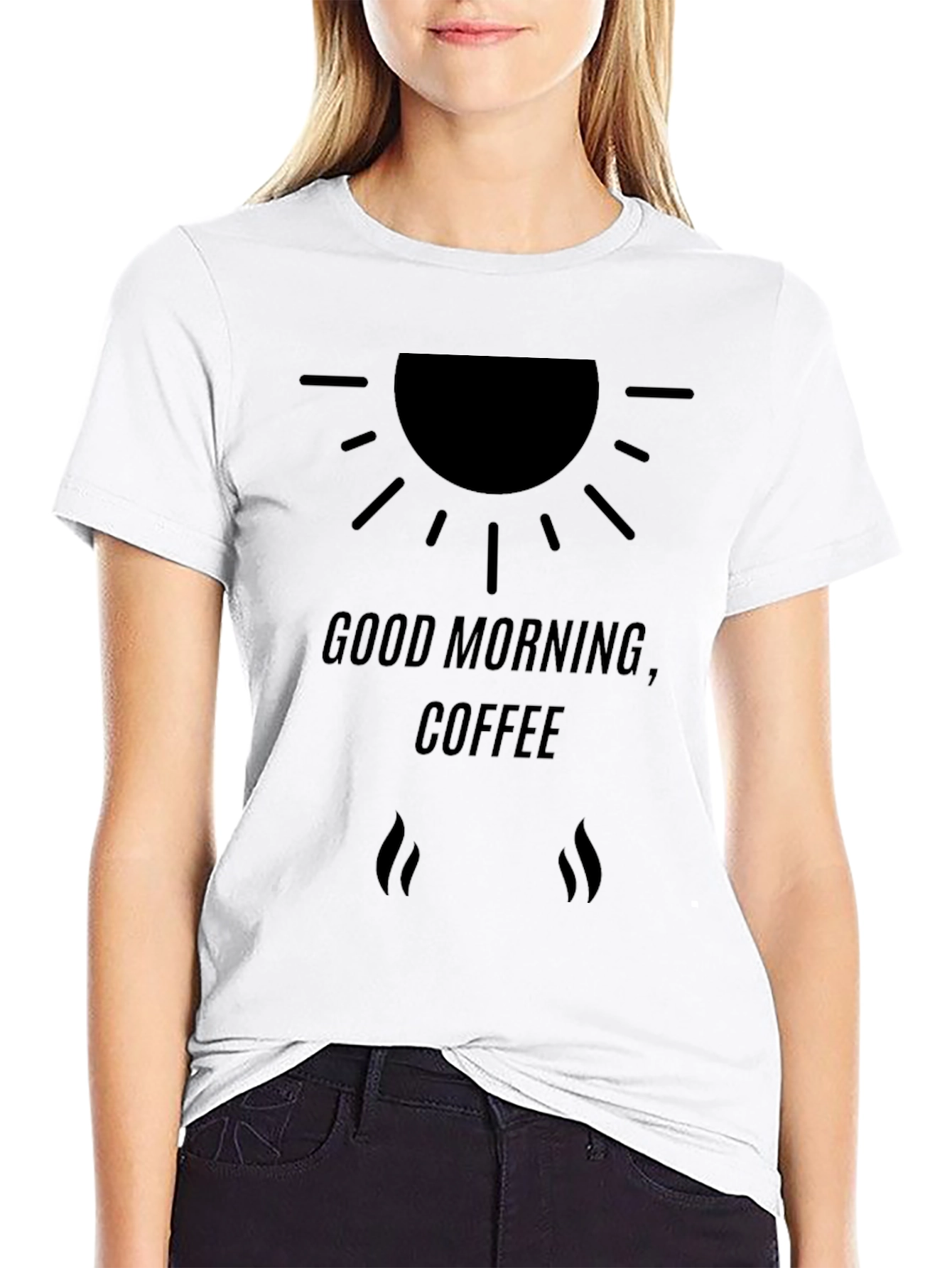 Good Morning Coffee Graphic Tee
