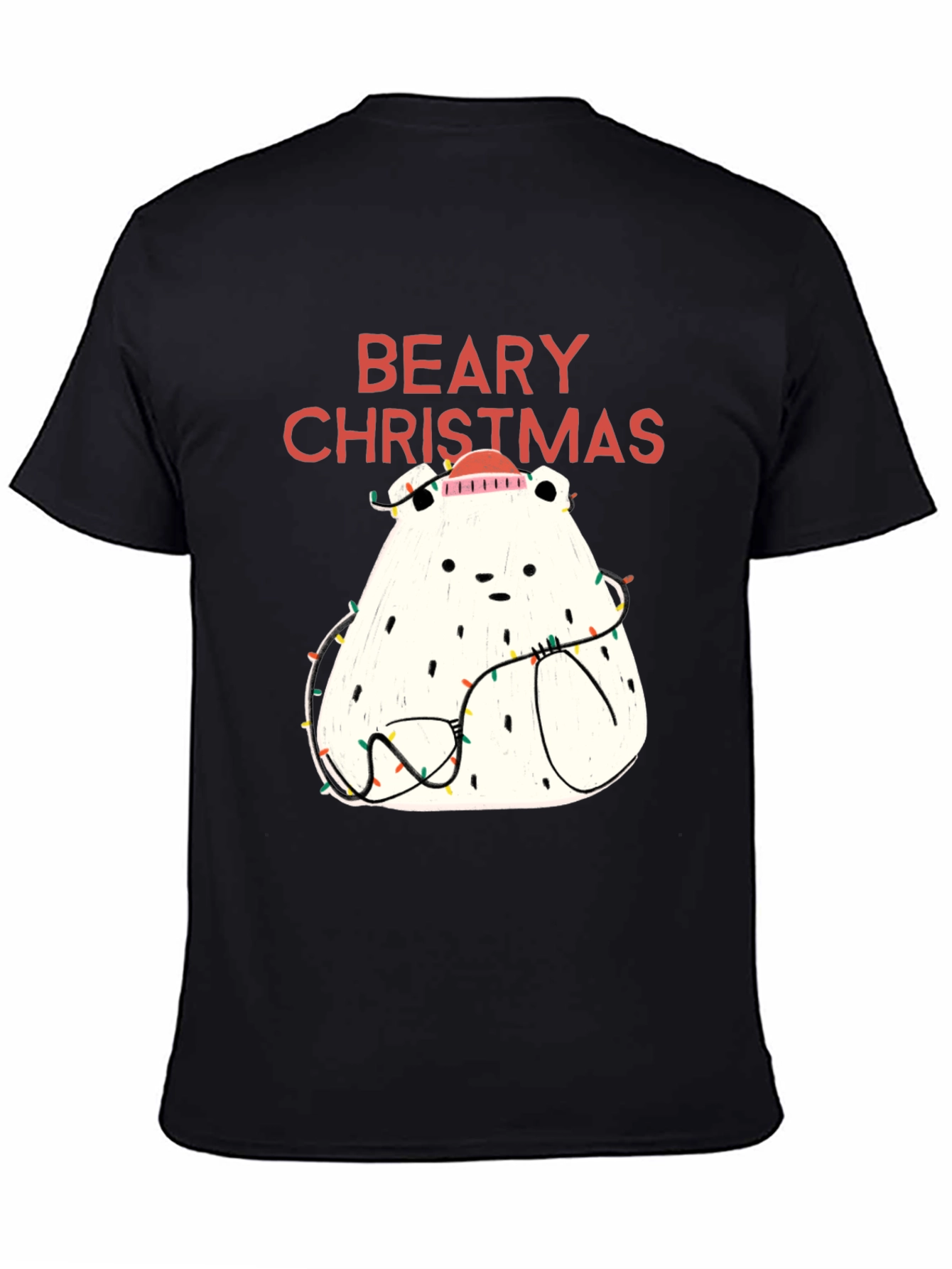 Beary Christmas Graphic Tee - Holiday Fun