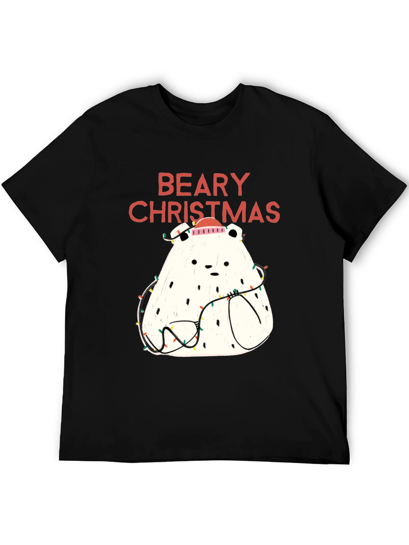 Beary Christmas Graphic Tee - Holiday Fun