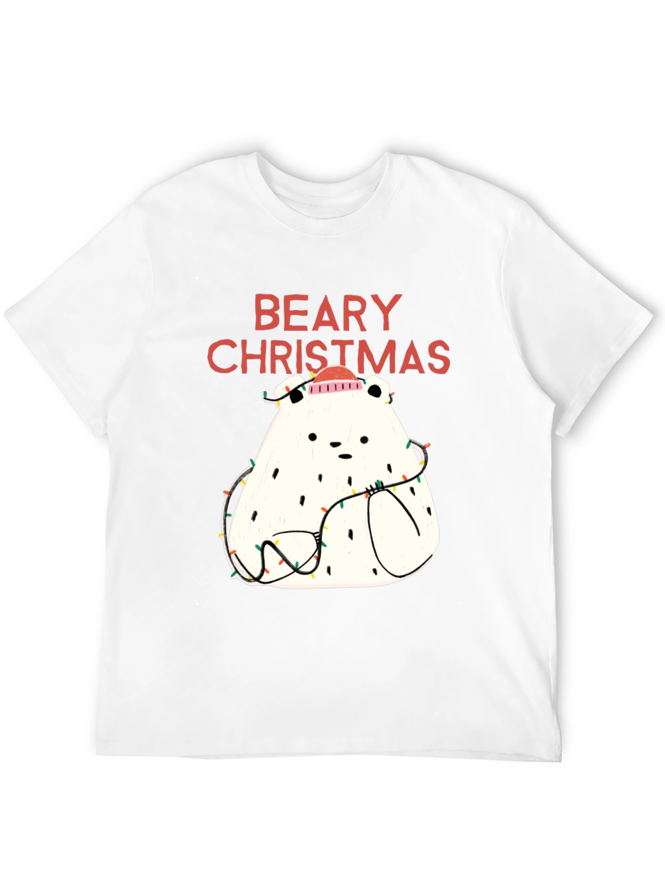 Beary Christmas Graphic Tee - Holiday Fun