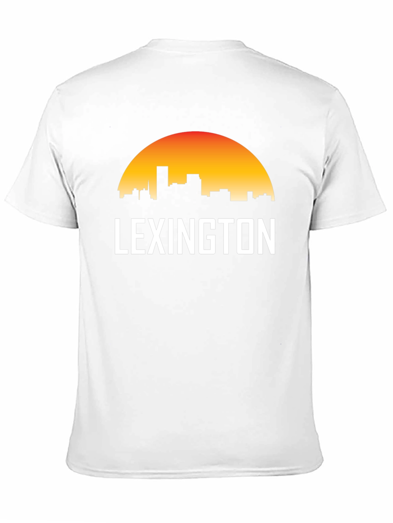 Lexington Skyline Graphic T-Shirt - Retro Sunset Tee