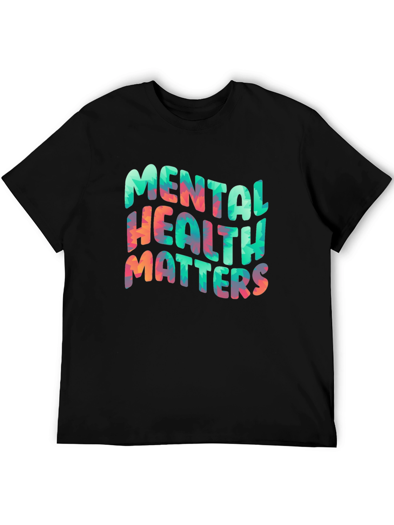 Mental Health Matters Graphic Tee - Unisex Black T-Shirt