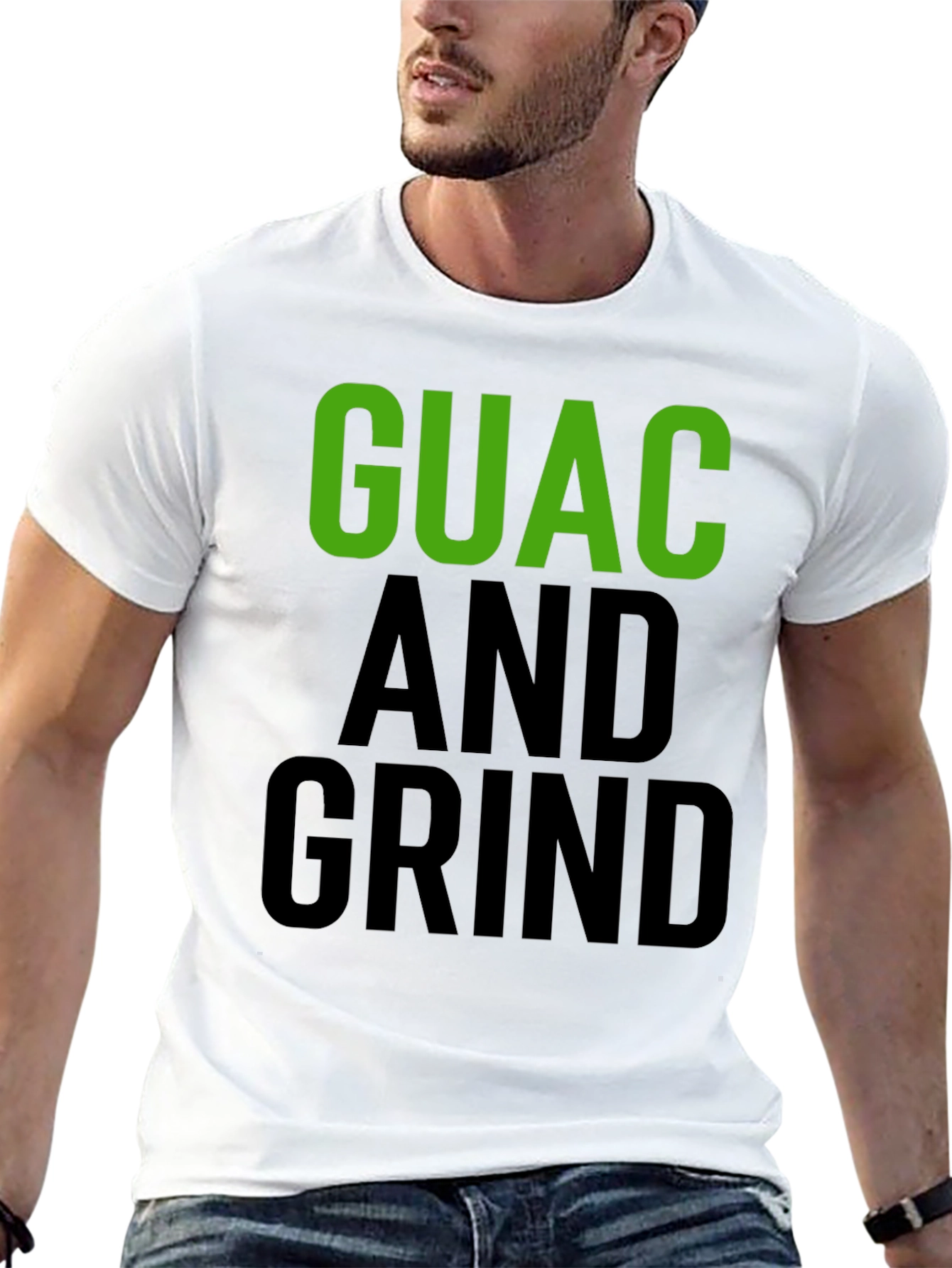 Guac and Grind Graphic Tee -  Casual Style