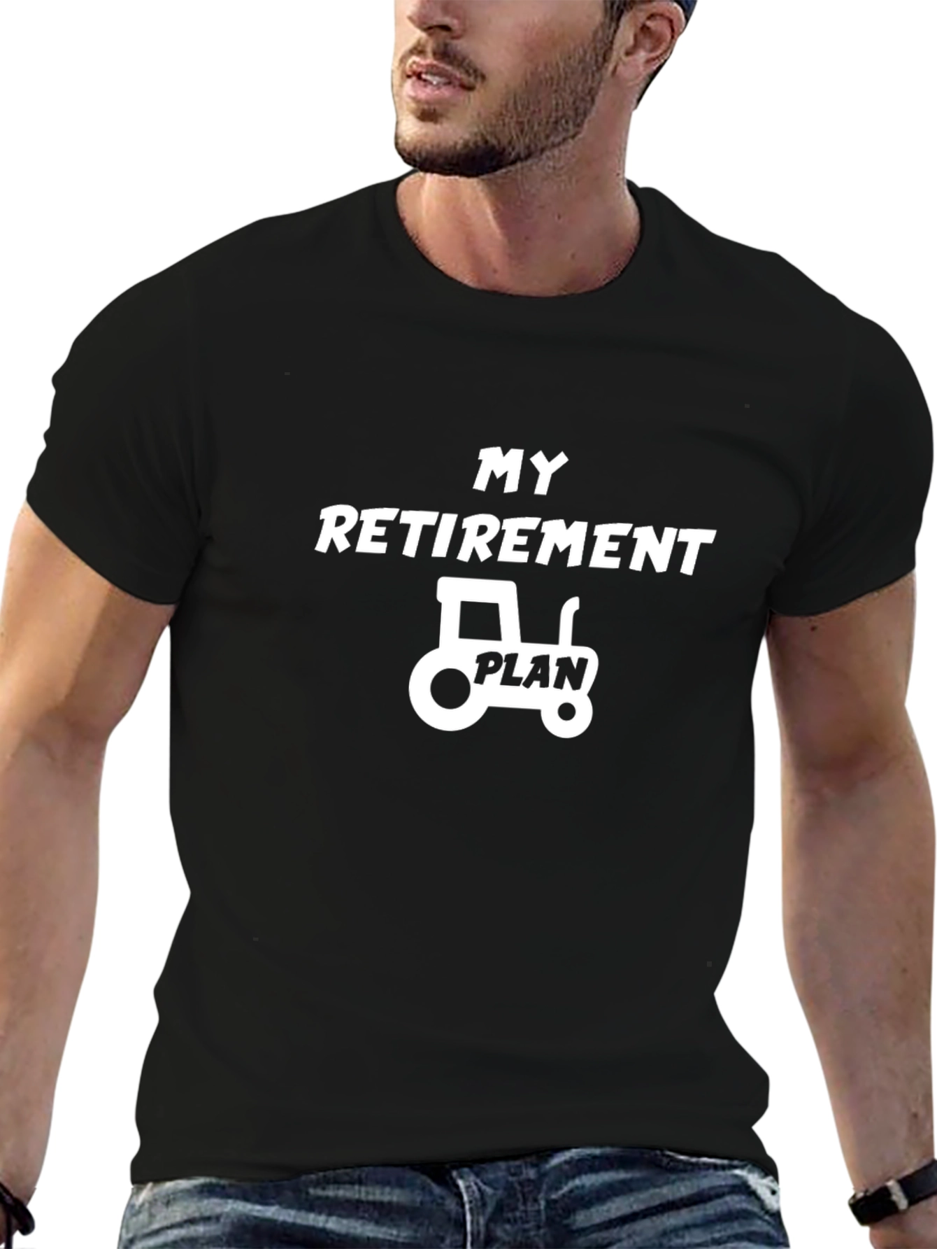 My Retirement Plan Tractor Graphic T-Shirt