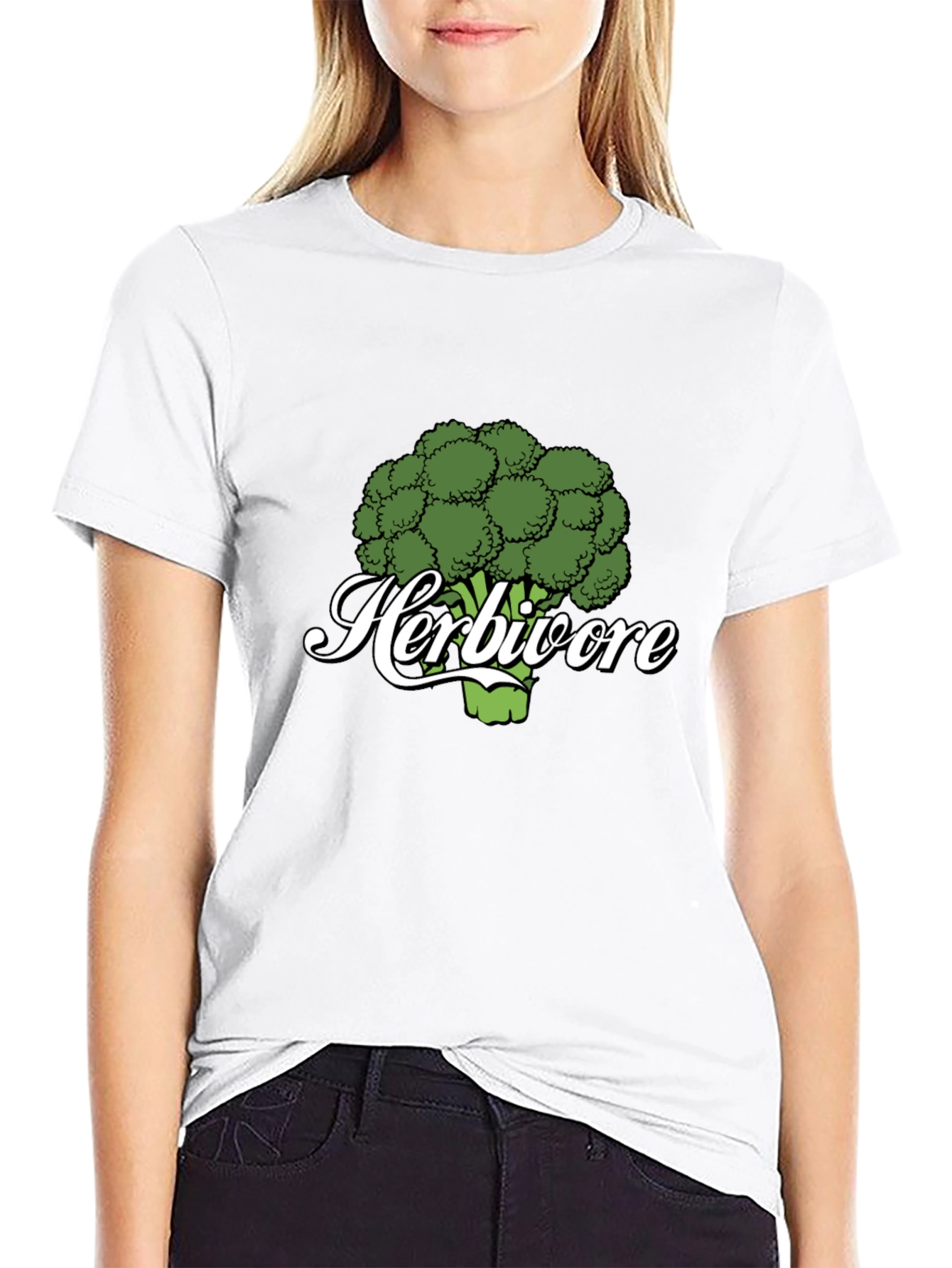 Herbivore Broccoli Graphic Tee - Vegan Friendly