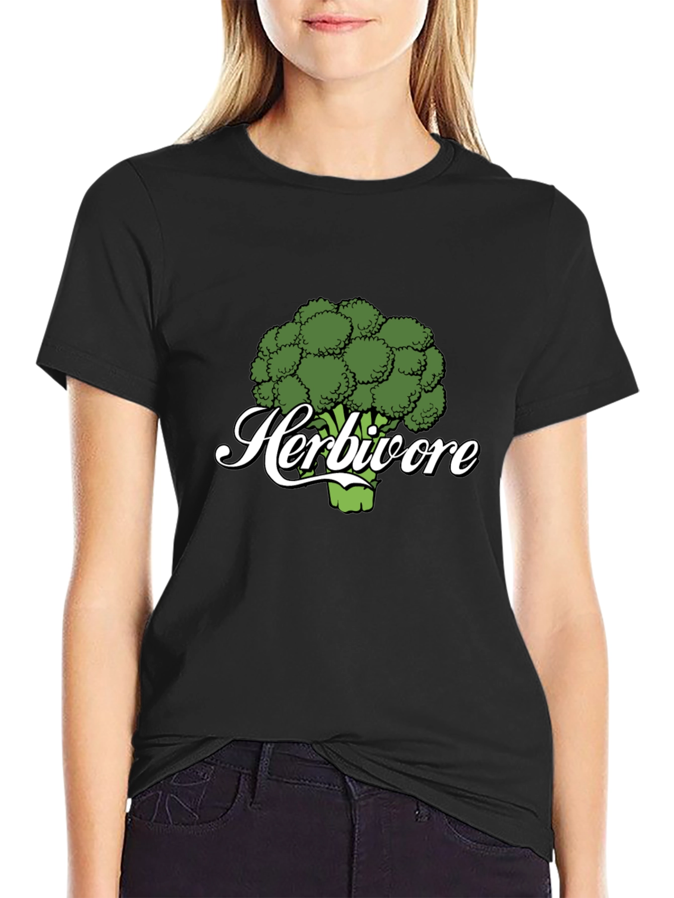 Herbivore Broccoli Graphic Tee - Vegan Friendly