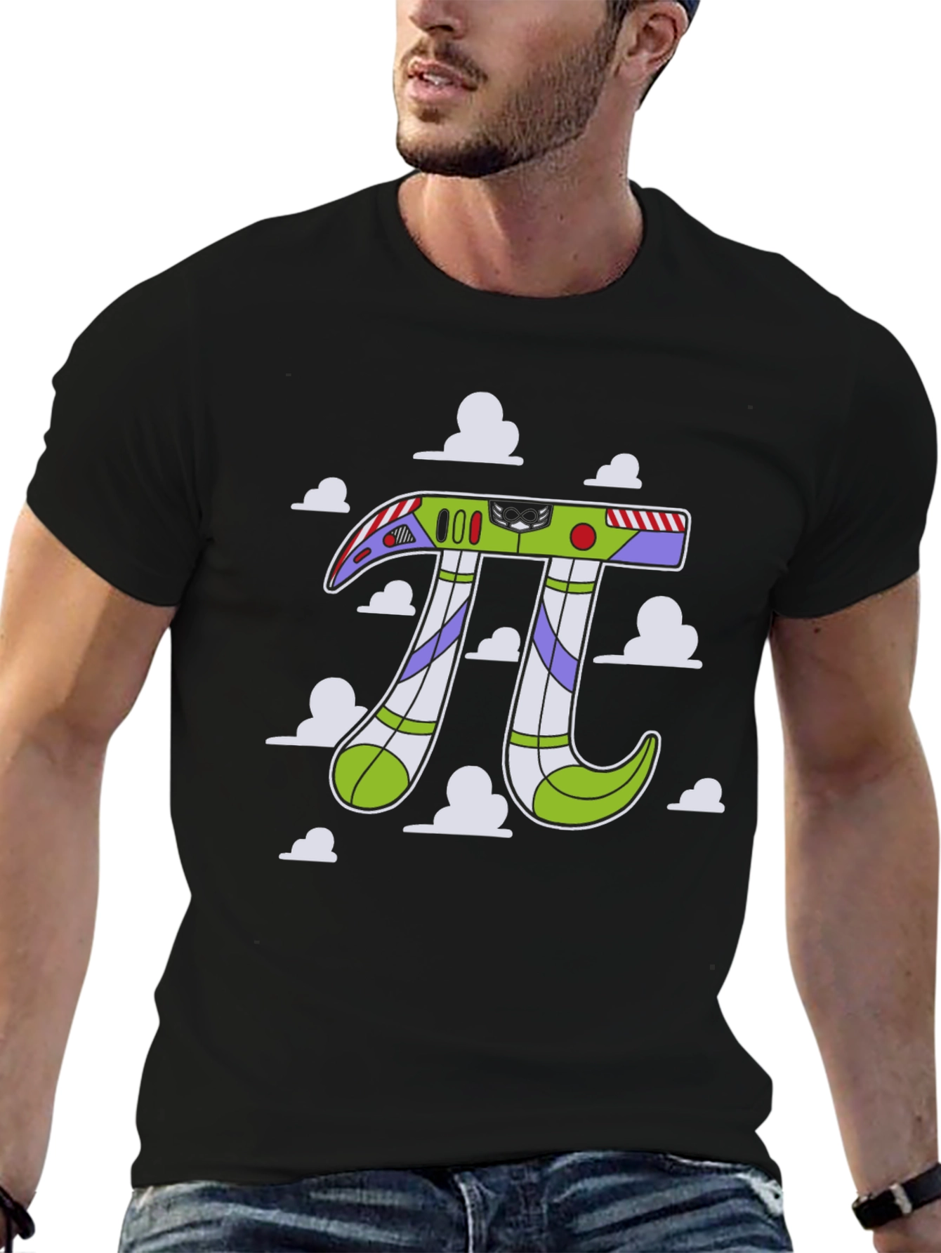 Buzz Lightyear Pi T-Shirt - Math Humor Tee