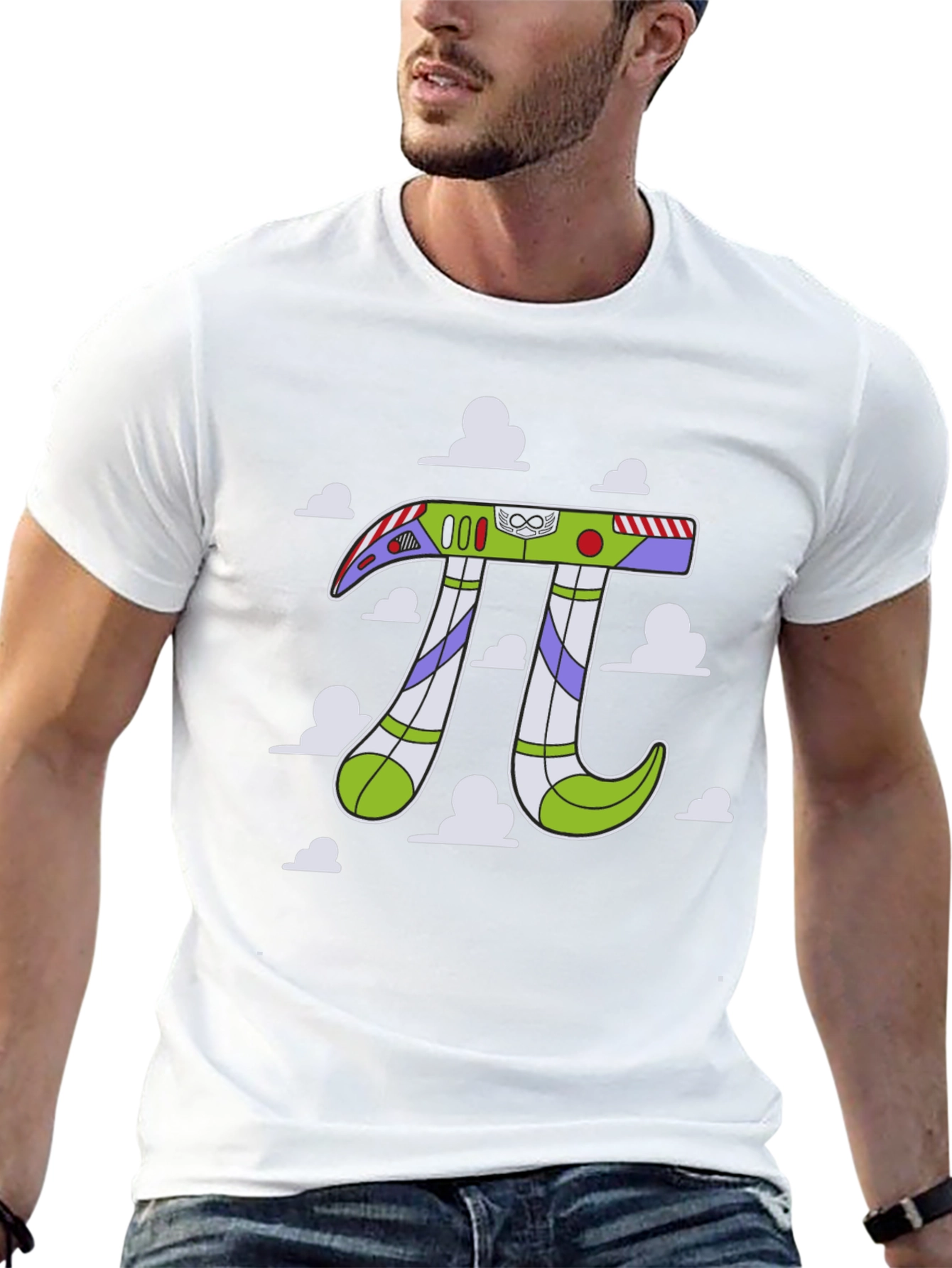 Buzz Lightyear Pi T-Shirt - Math Humor Tee