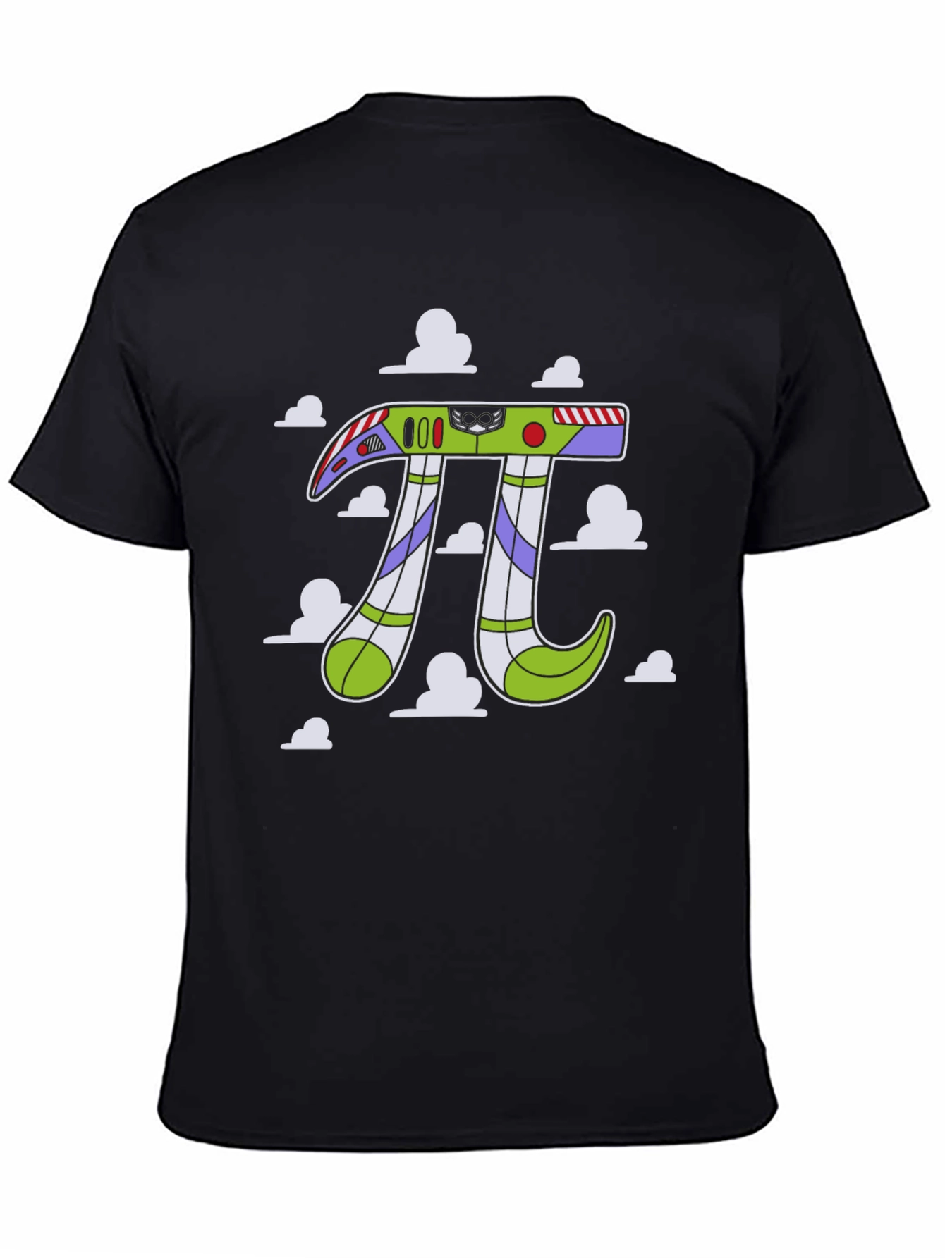 Buzz Lightyear Pi T-Shirt - Math Humor Tee