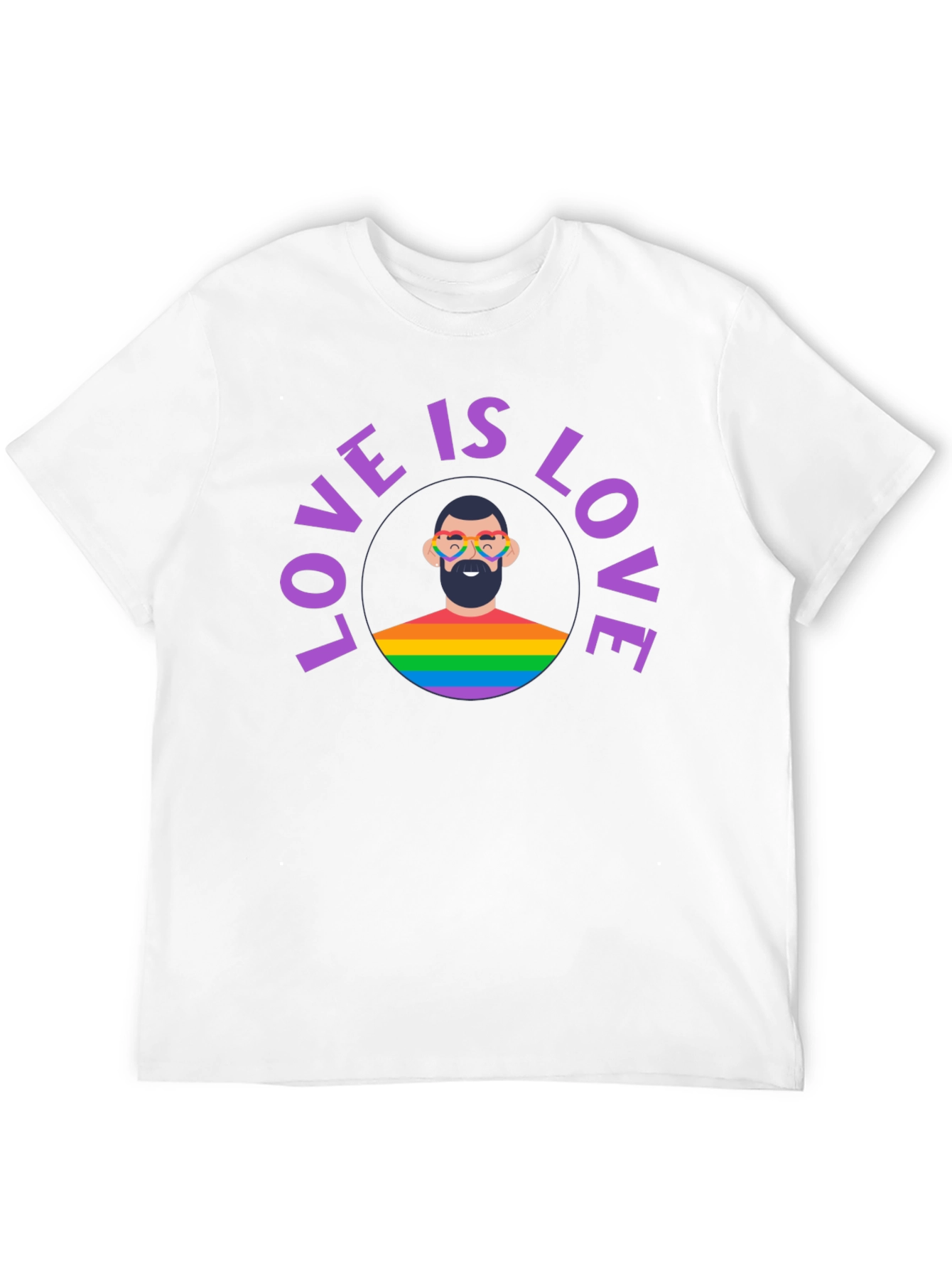 Love Is Love Pride T-Shirt - Mens Graphic Tee