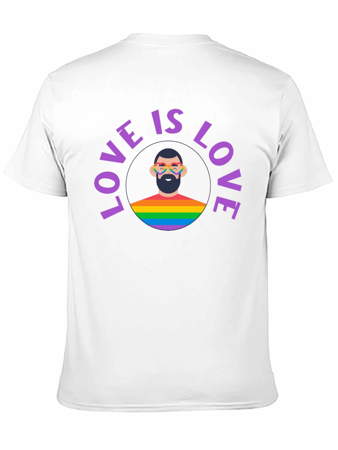 Love Is Love Pride T-Shirt - Mens Graphic Tee