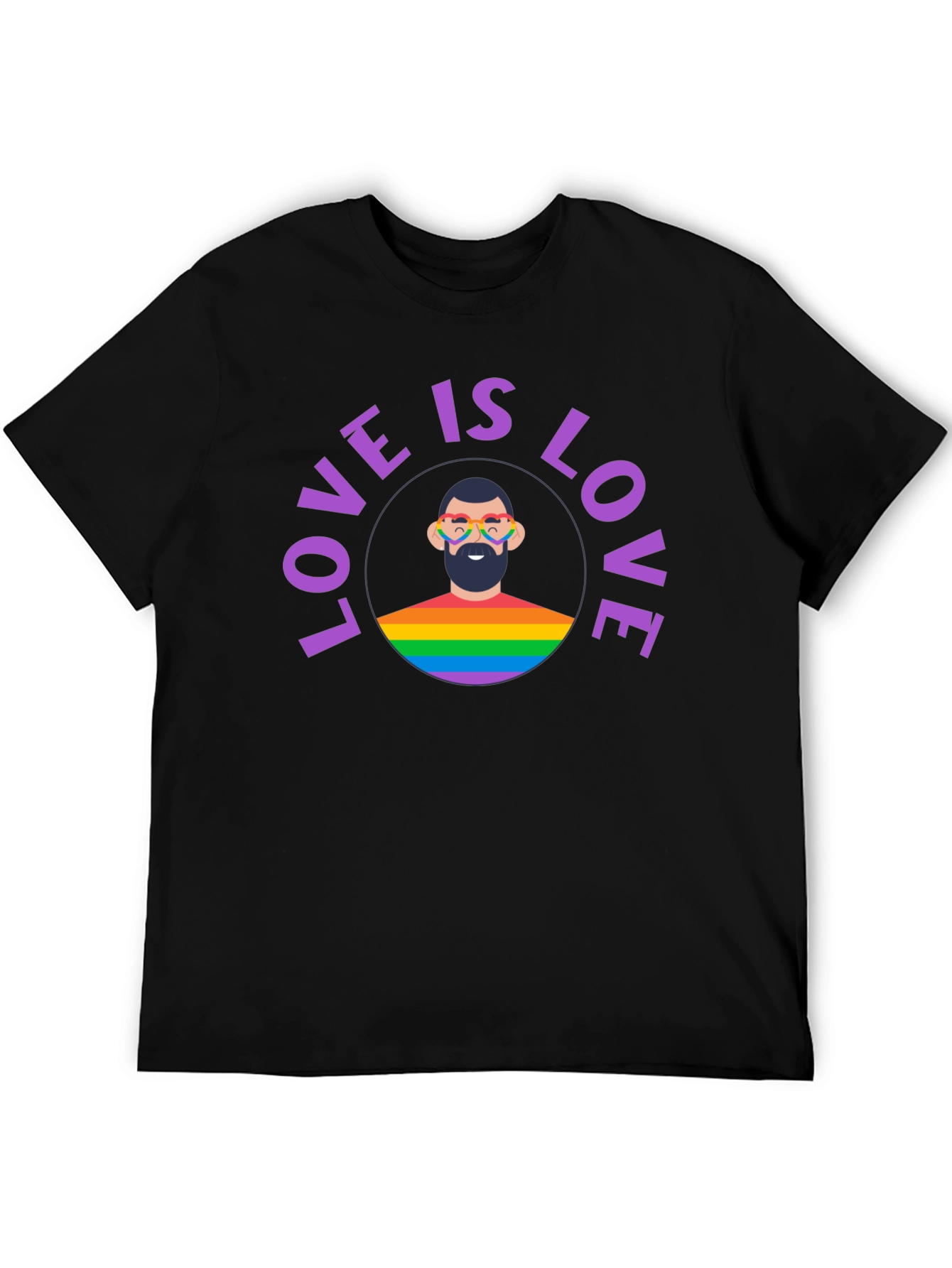 Love Is Love Pride T-Shirt - Mens Graphic Tee