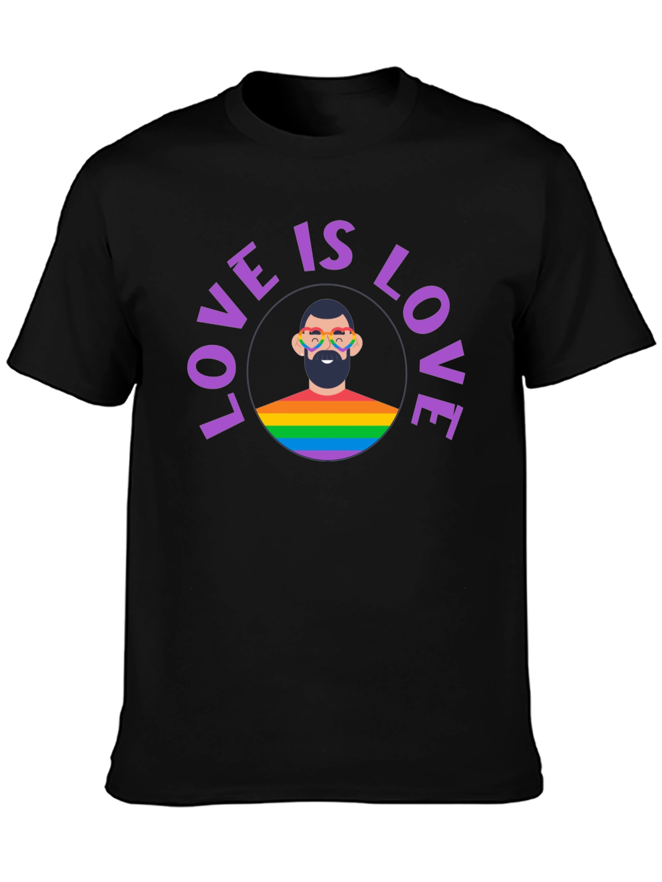Love Is Love Pride T-Shirt - Mens Graphic Tee
