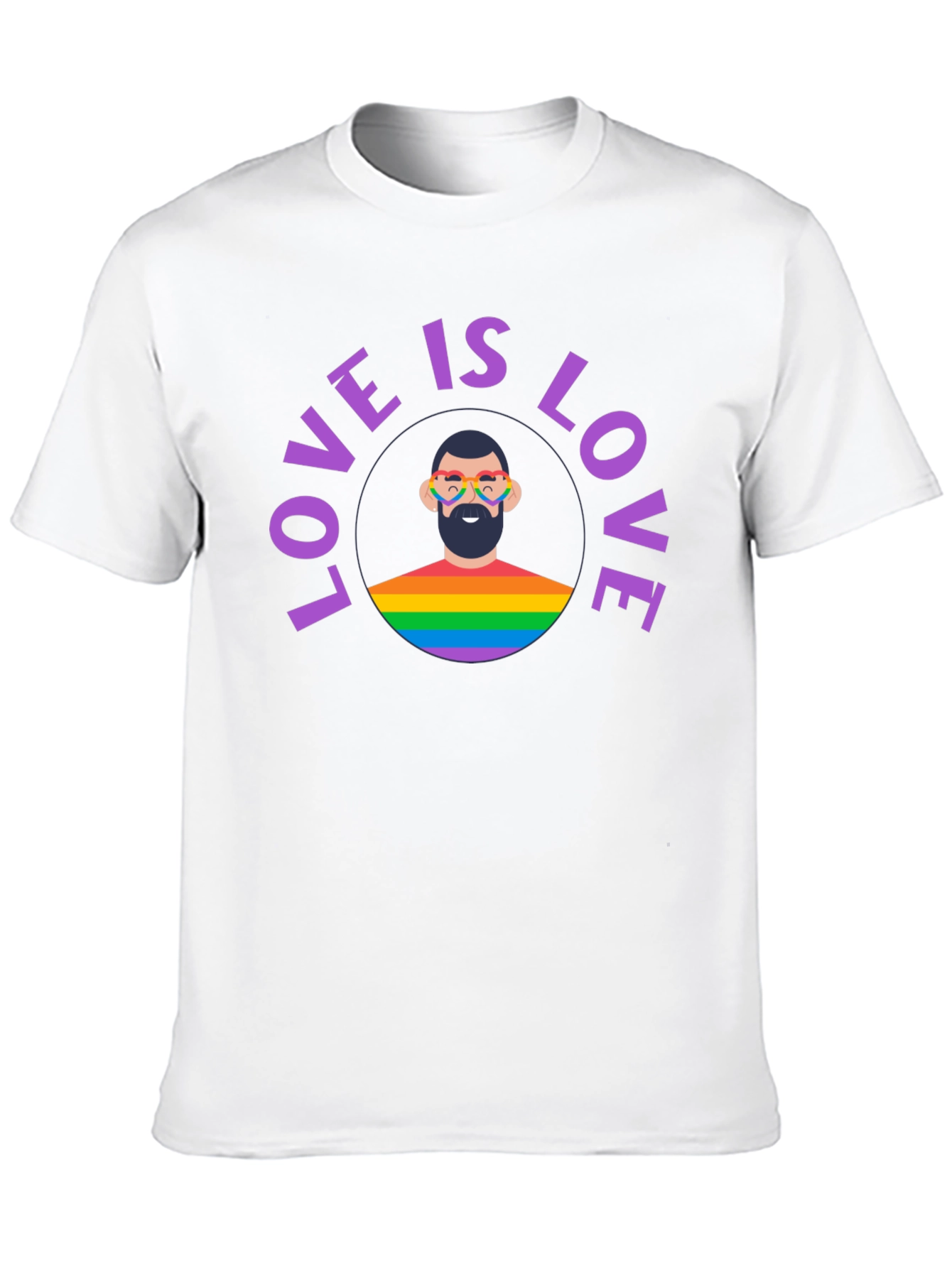 Love Is Love Pride T-Shirt - Mens Graphic Tee