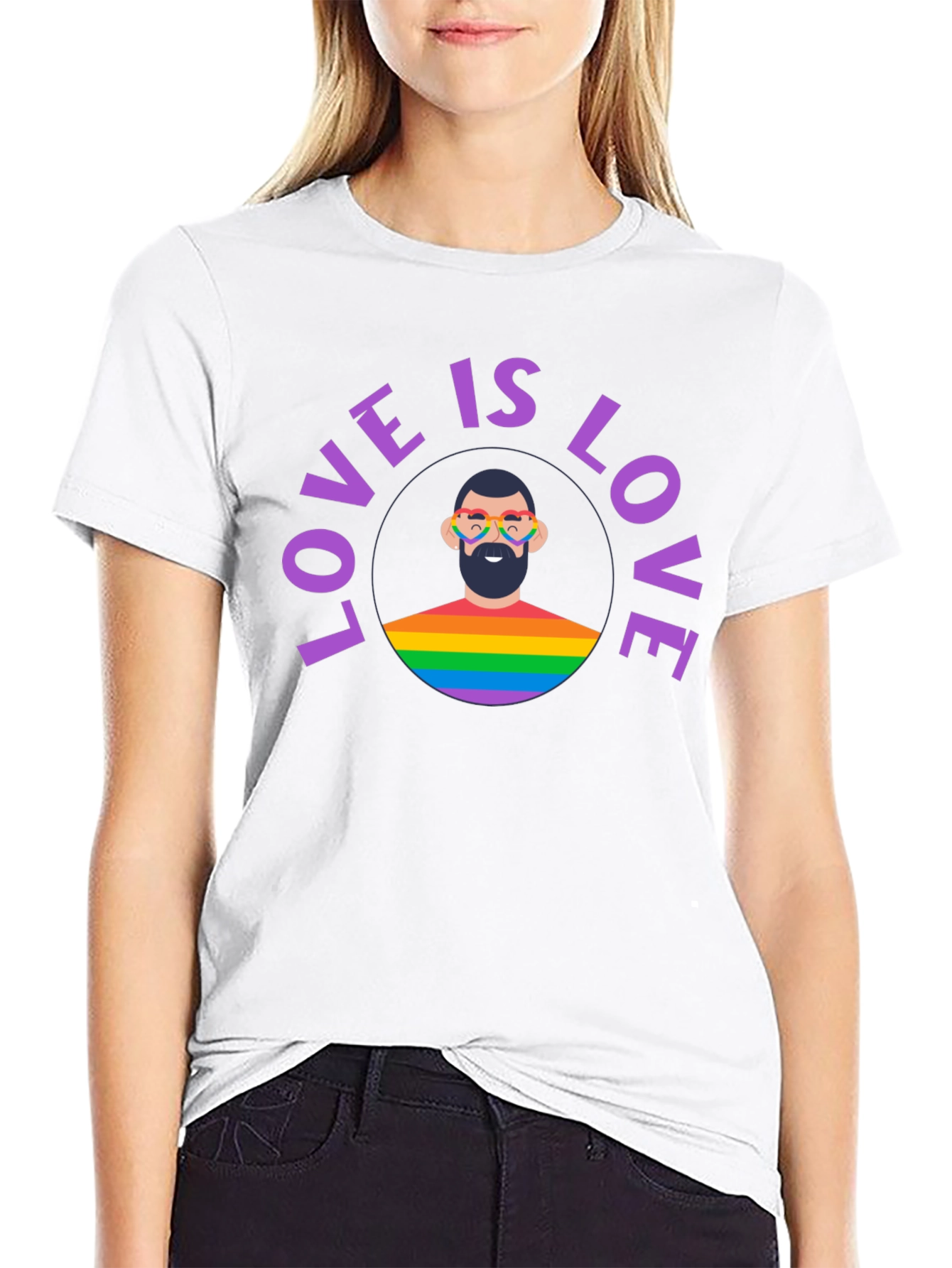 Love Is Love Pride T-Shirt - Mens Graphic Tee