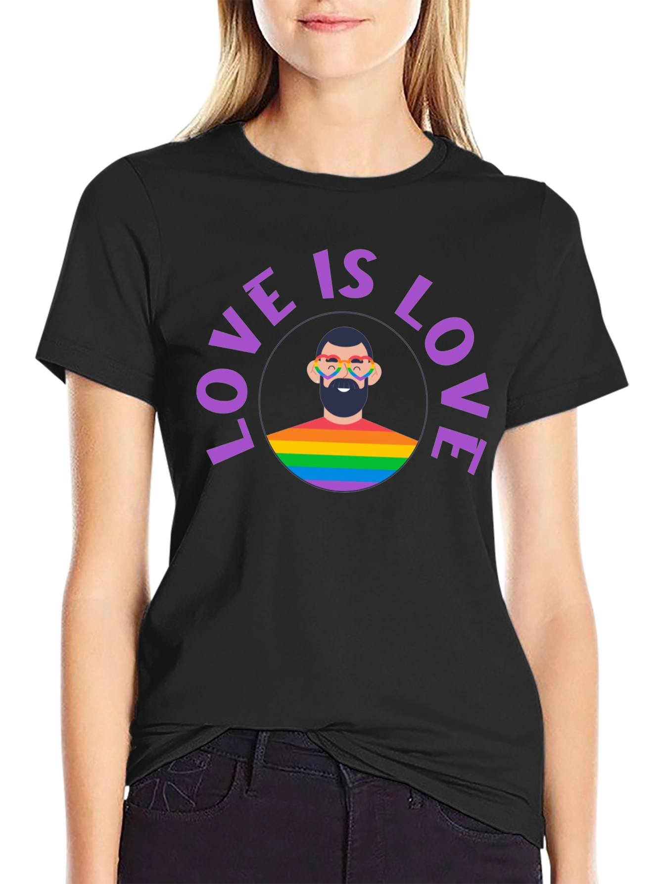 Love Is Love Pride T-Shirt - Mens Graphic Tee