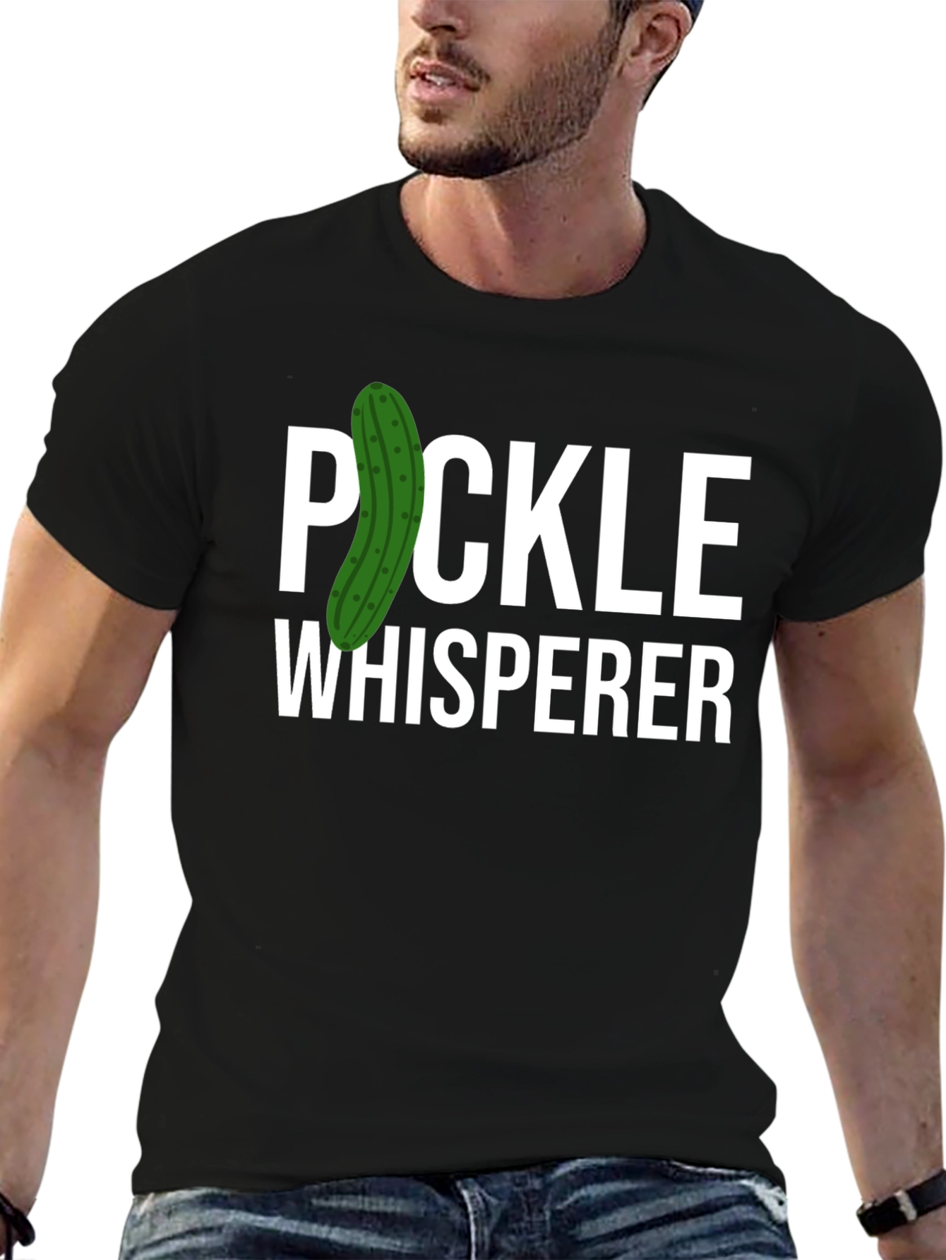 Pickle Whisperer Graphic Tee - Unisex Novelty T-Shirt