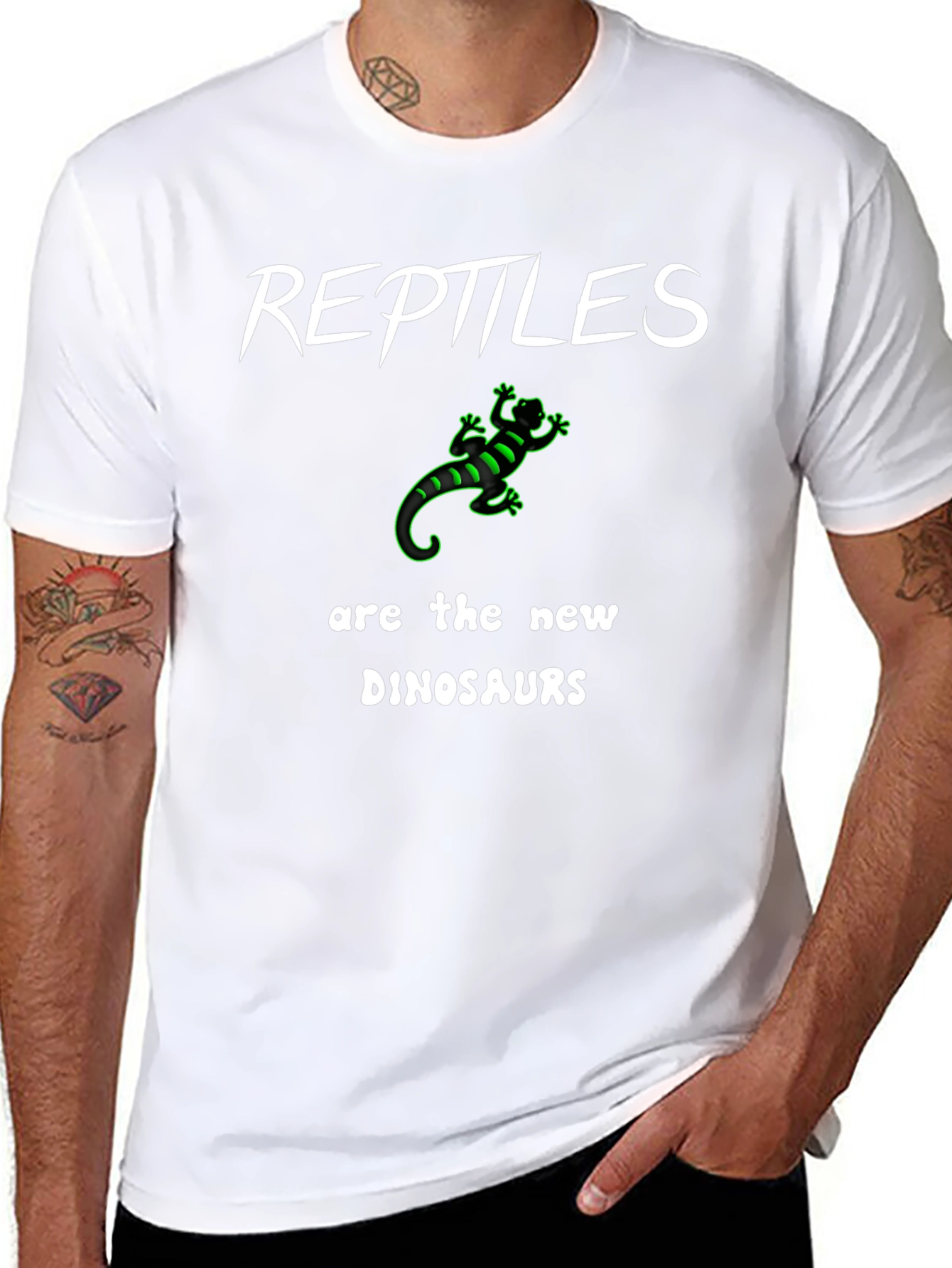 Reptiles are the New Dinosaurs Graphic T-Shirt